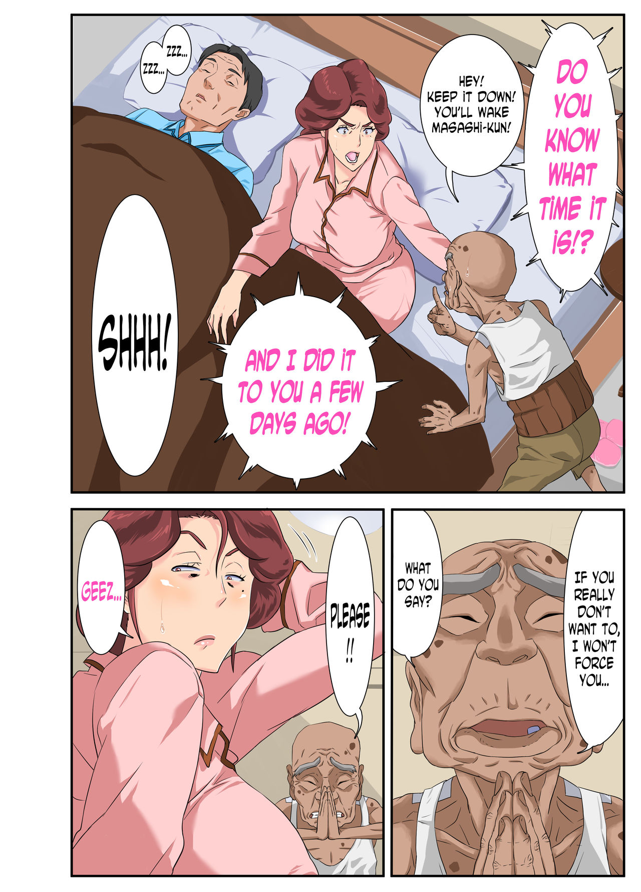 Kyojiri Tsuma Keiko to Zetsurin! Sukebe Jii page 5