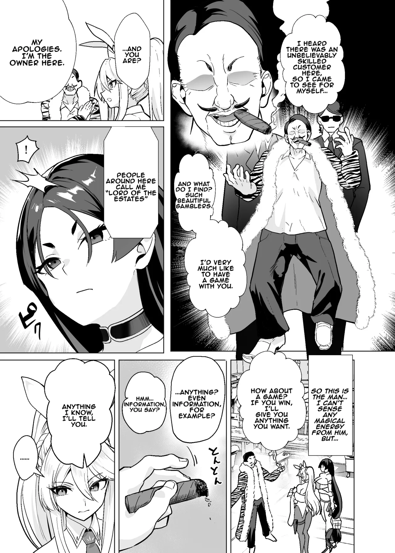Kyokutou Kenran Tobakutou Dream Island 3 - Artoria & Raikou Hen - The Far East's Gorgeous Gambling Island: Dream Island 3 - Artoria & Raikou Chapter page 8