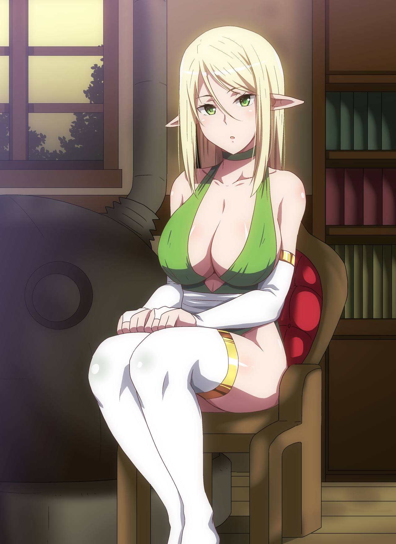 Kyonyuu BIjin Elf ni Isekai Shoukan sareta Ore ga Kyouka Mahou de Cheat Nouryoku Te ni Irete Tekinashi ni Natte Kanojo to Kozukuri Shinagara Tabi o Shiteiru Ken page 1