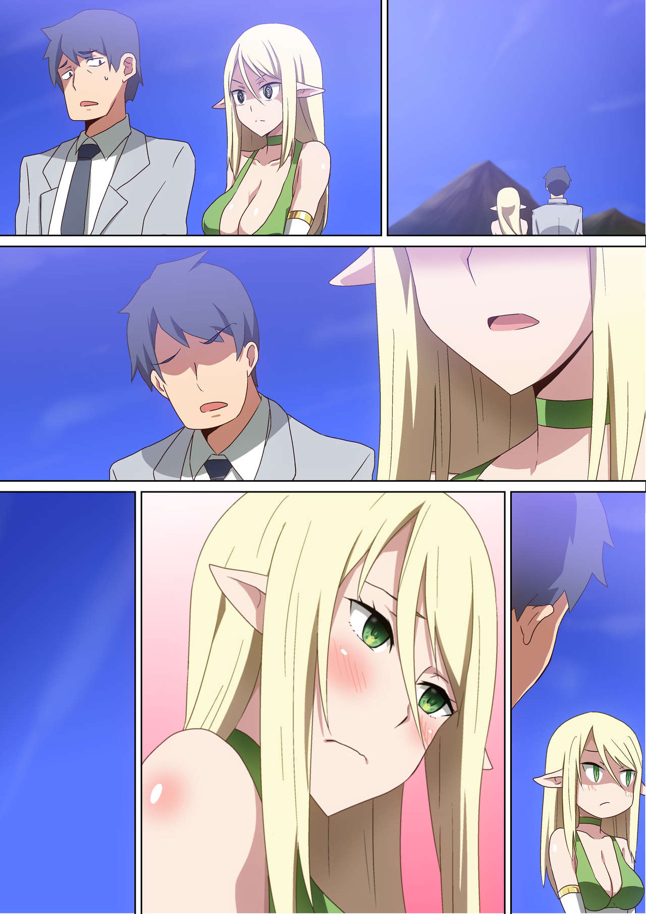 Kyonyuu BIjin Elf ni Isekai Shoukan sareta Ore ga Kyouka Mahou de Cheat Nouryoku Te ni Irete Tekinashi ni Natte Kanojo to Kozukuri Shinagara Tabi o Shiteiru Ken page 29
