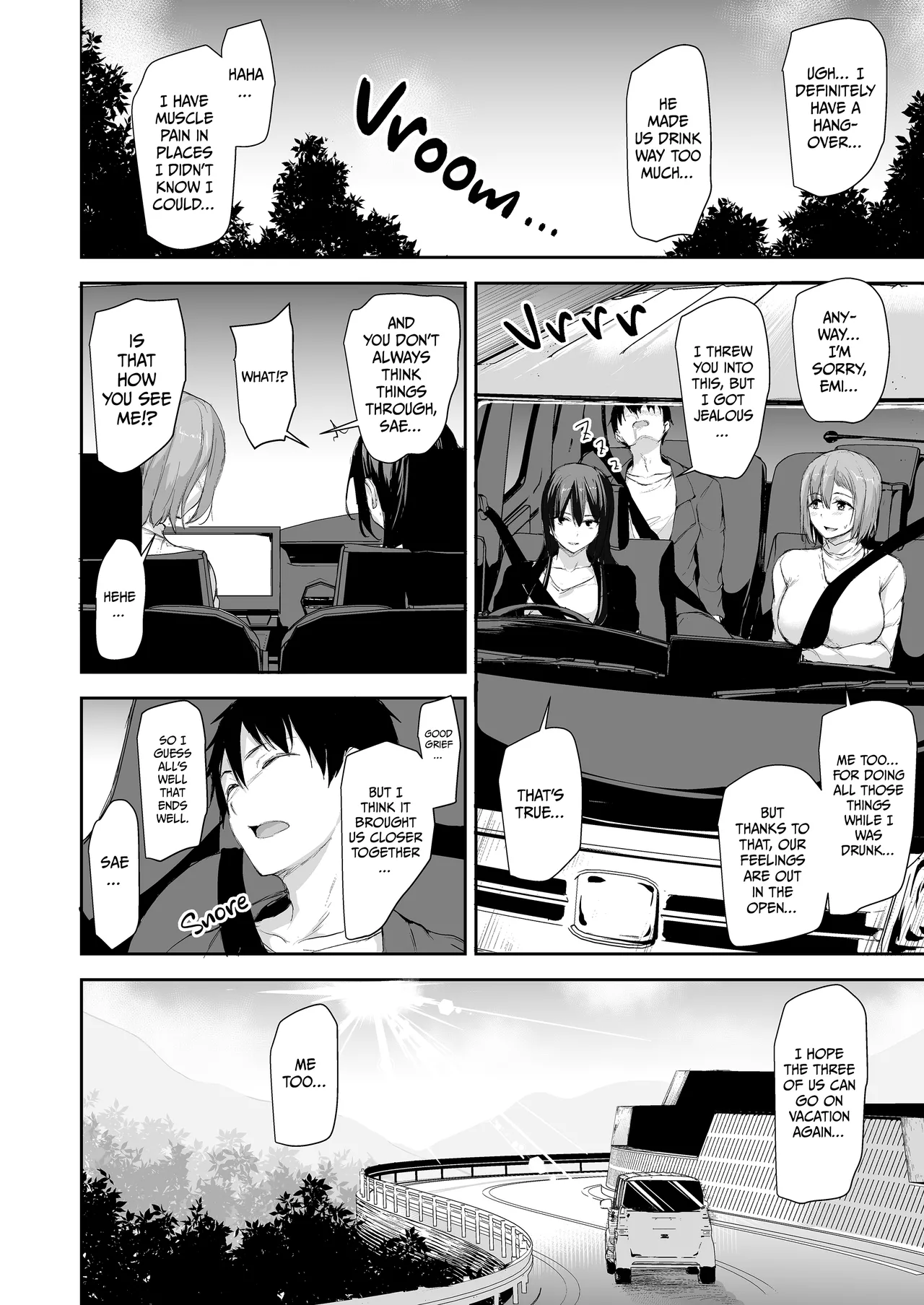 Kyonyuu Ga Futariinai To Bokkishinai Otto No Tame Ni Tomodachi O Tsuretekita Tsuma Chapter 1-3 page 124