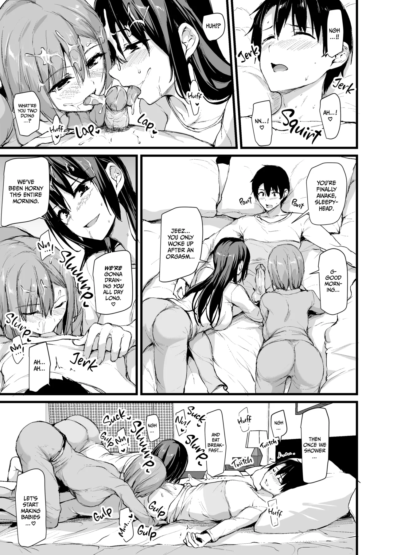 Kyonyuu Ga Futariinai To Bokkishinai Otto No Tame Ni Tomodachi O Tsuretekita Tsuma Chapter 1-3 page 44