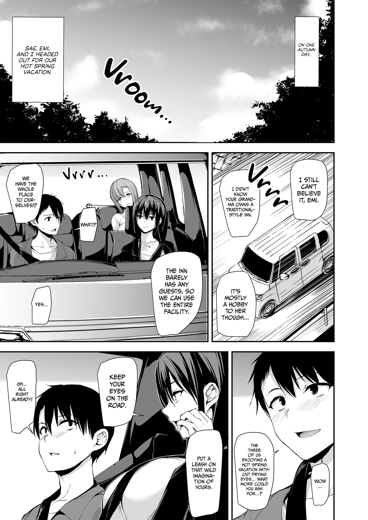 Kyonyuu Ga Futariinai To Bokkishinai Otto No Tame Ni Tomodachi O Tsuretekita Tsuma Chapter 1-3 page 71
