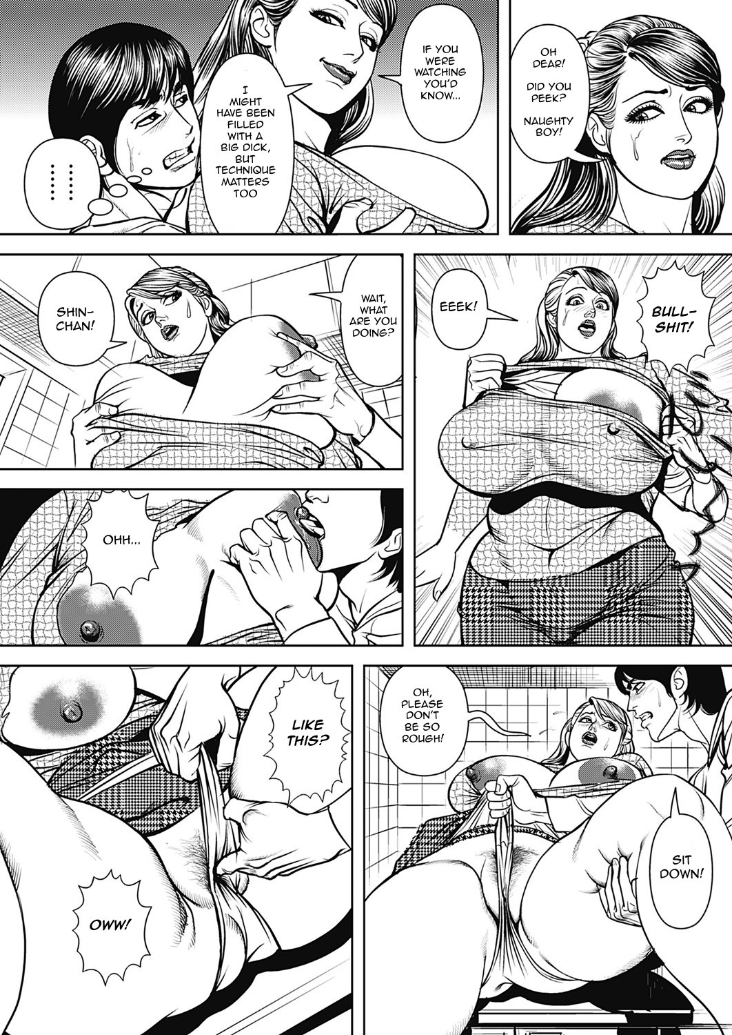 Kyonyuu Jukubo no Abunai Kaikan page 188