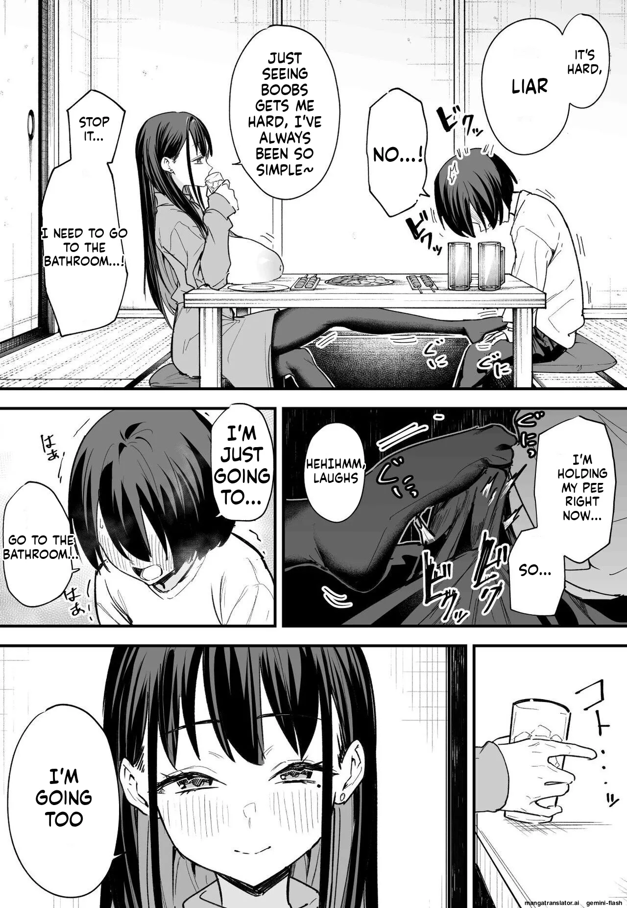Kyonyuu no Tomodachi to Tsukiau made no Hanashi Kouhen page 11