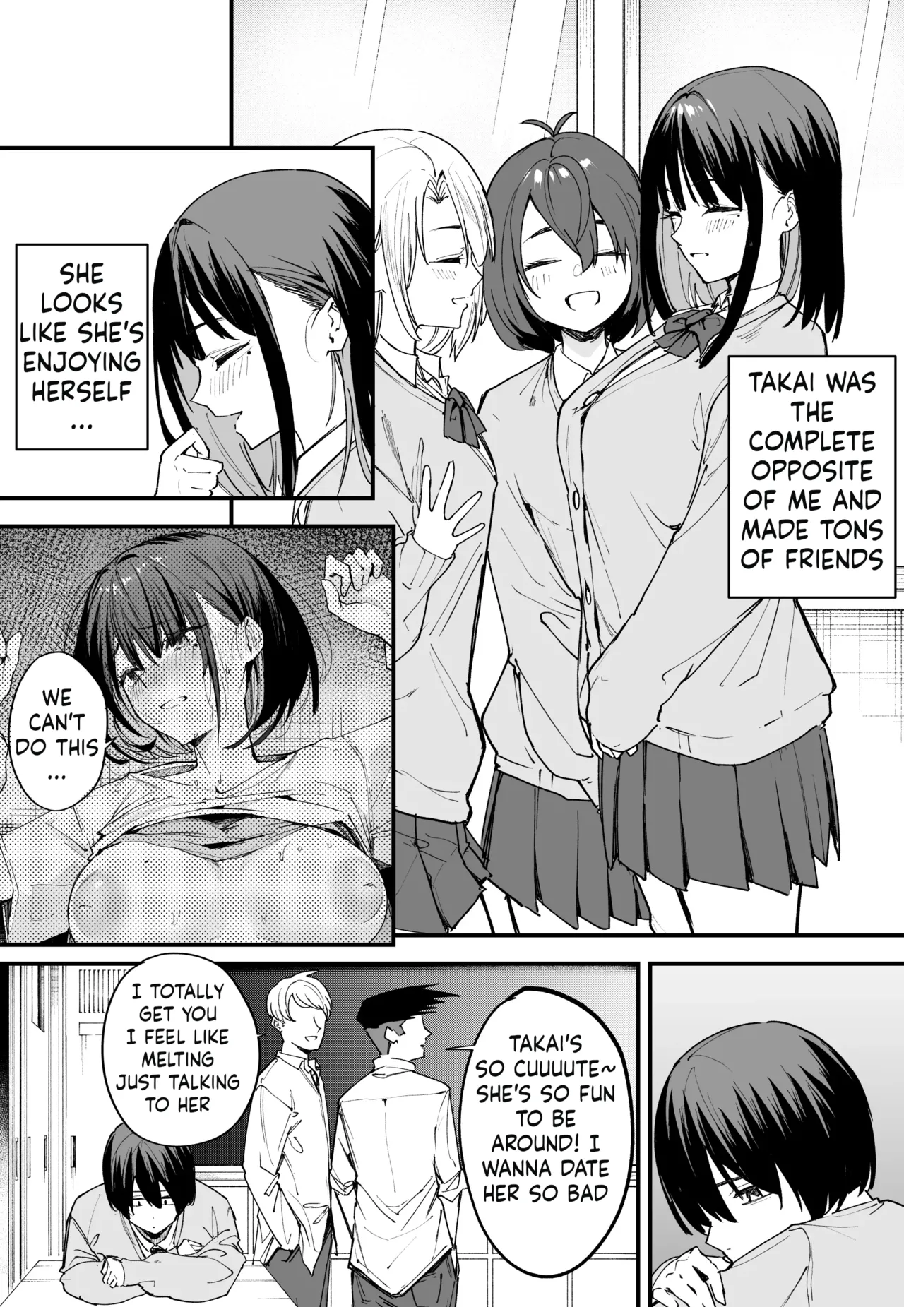 Kyonyuu no Tomodachi to Tsukiau made no Hanashi Zenpen page 15