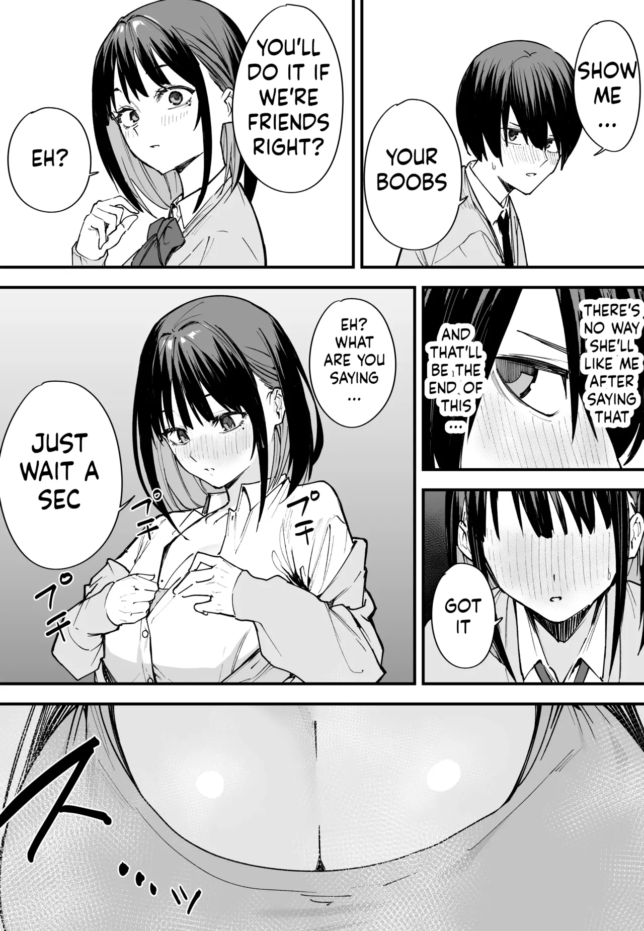 Kyonyuu no Tomodachi to Tsukiau made no Hanashi Zenpen page 22