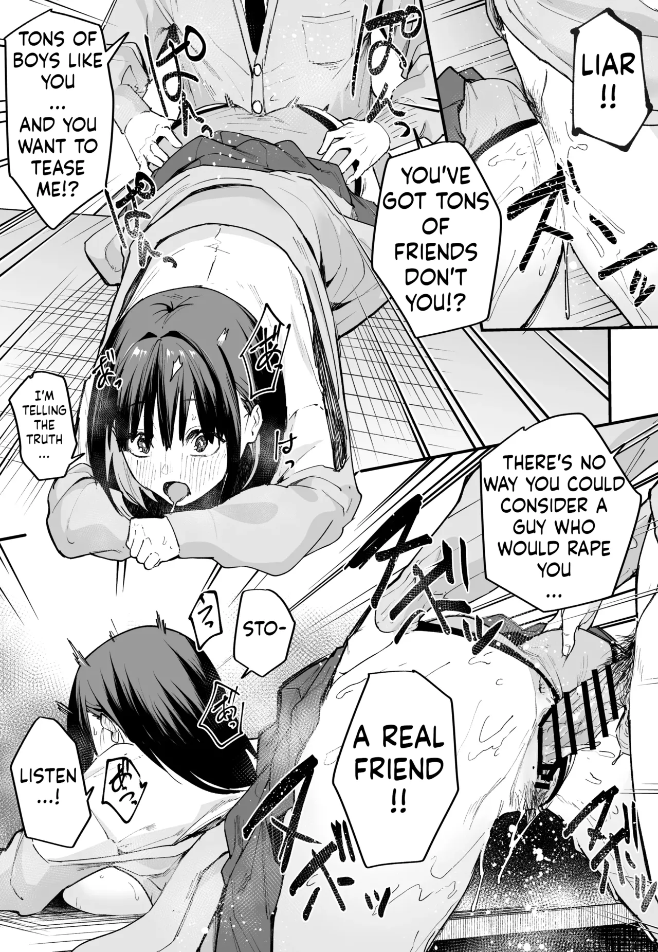 Kyonyuu no Tomodachi to Tsukiau made no Hanashi Zenpen page 37