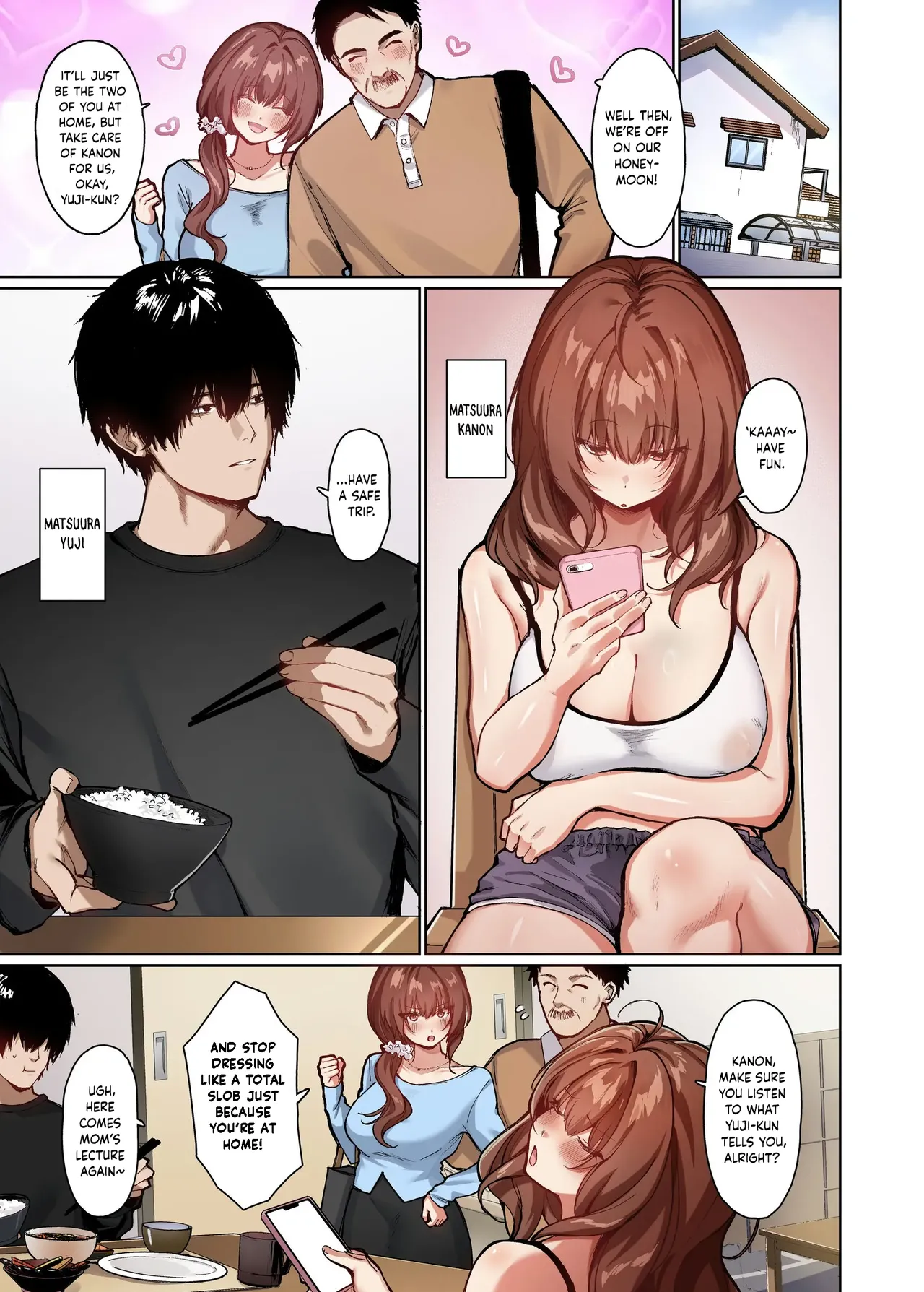 Kyorikan ga Bagutteru Gimai ga Isshou Icharabu Shitekuru page 3