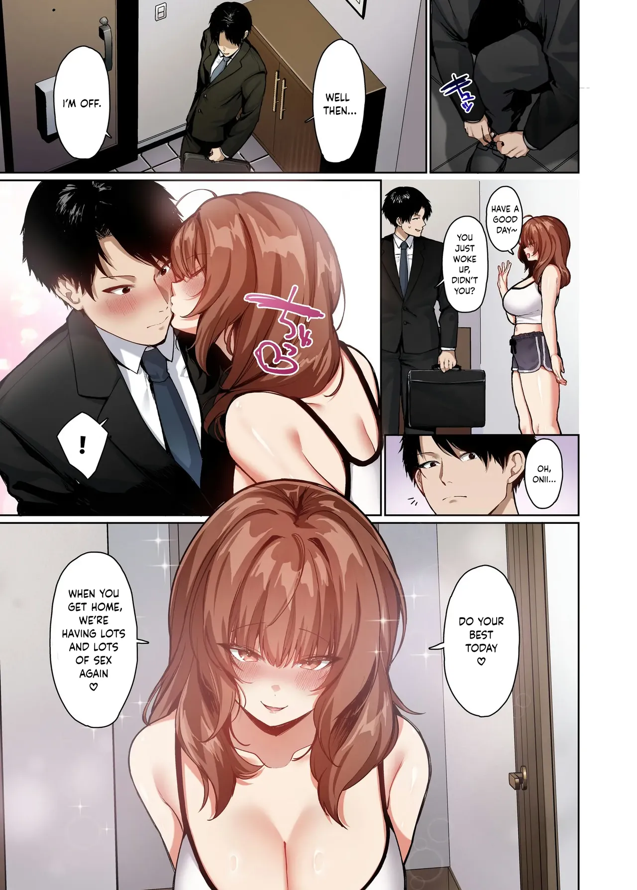 Kyorikan ga Bagutteru Gimai ga Isshou Icharabu Shitekuru page 33