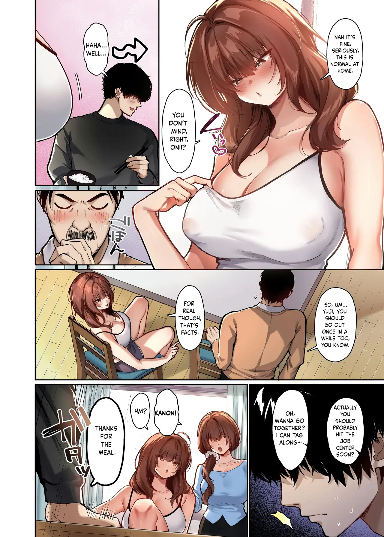 Kyorikan ga Bagutteru Gimai ga Isshou Icharabu Shitekuru page 4