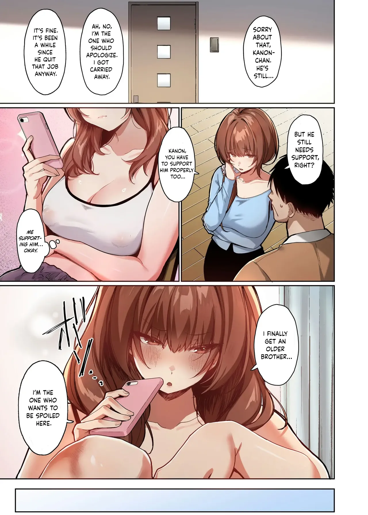 Kyorikan ga Bagutteru Gimai ga Isshou Icharabu Shitekuru page 5