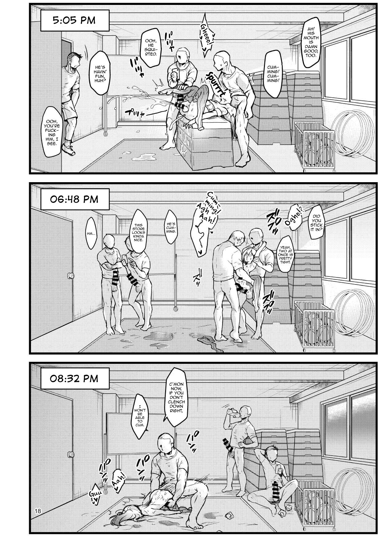 Kyou kara Seiyoku Shori Iin. page 17