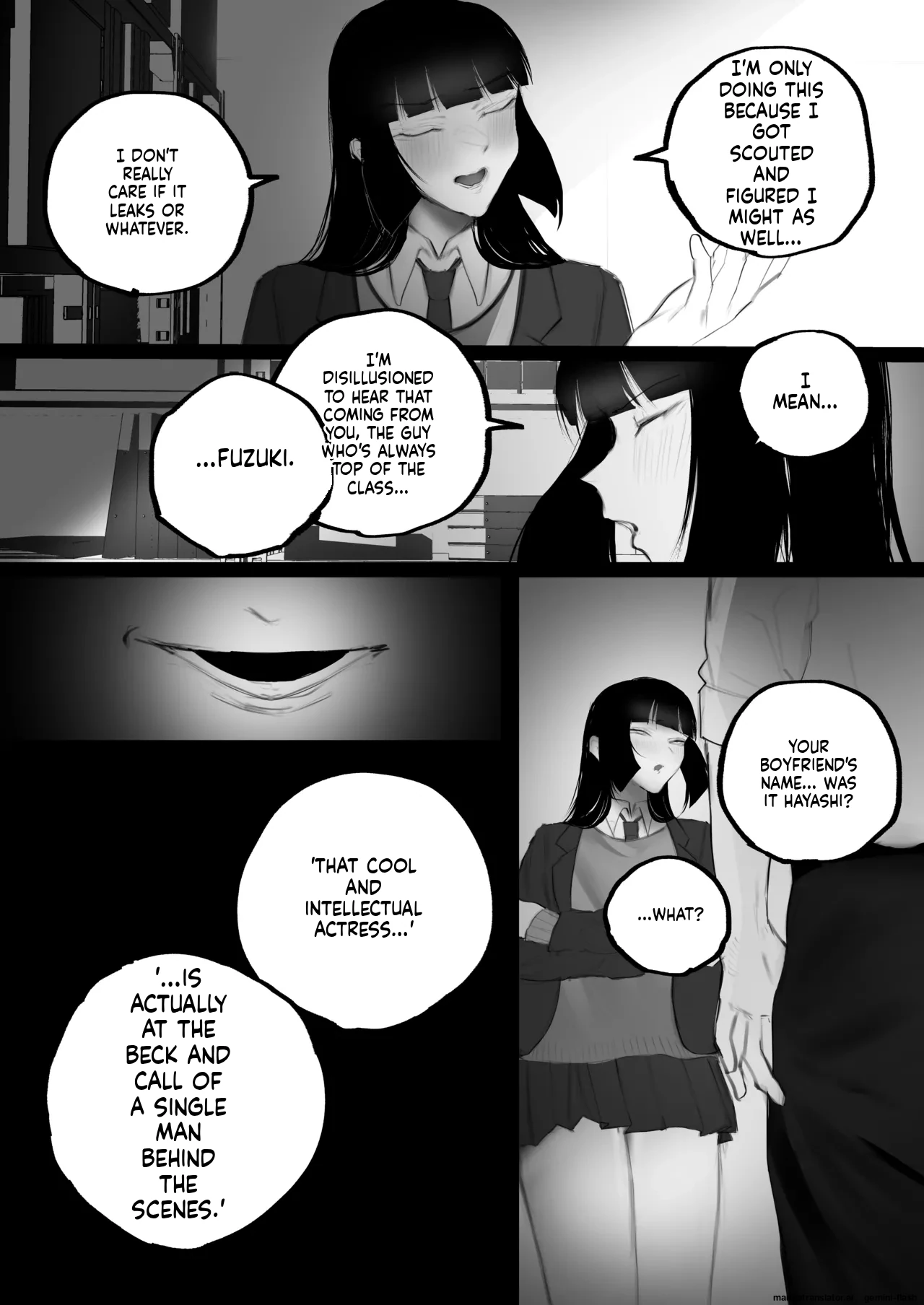 Kyouhaku × keiyaku page 18