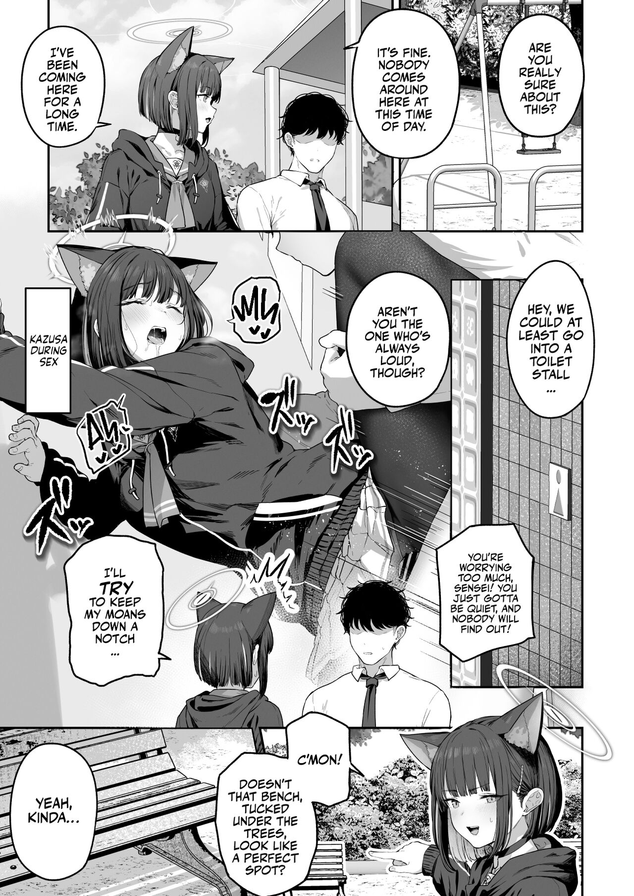 Kyouyama Kazusa Wants to Bang! page 25