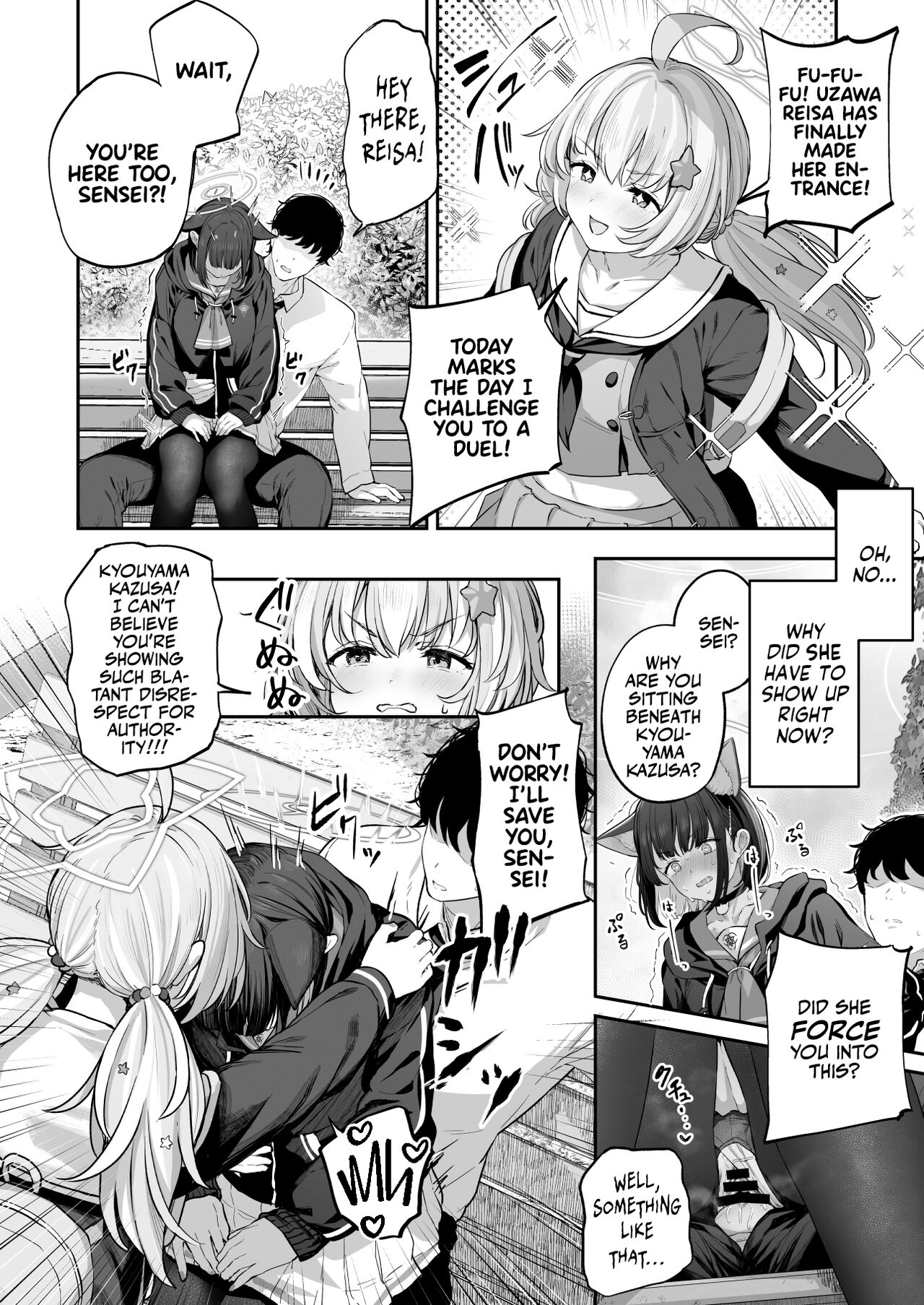 Kyouyama Kazusa Wants to Bang! page 30