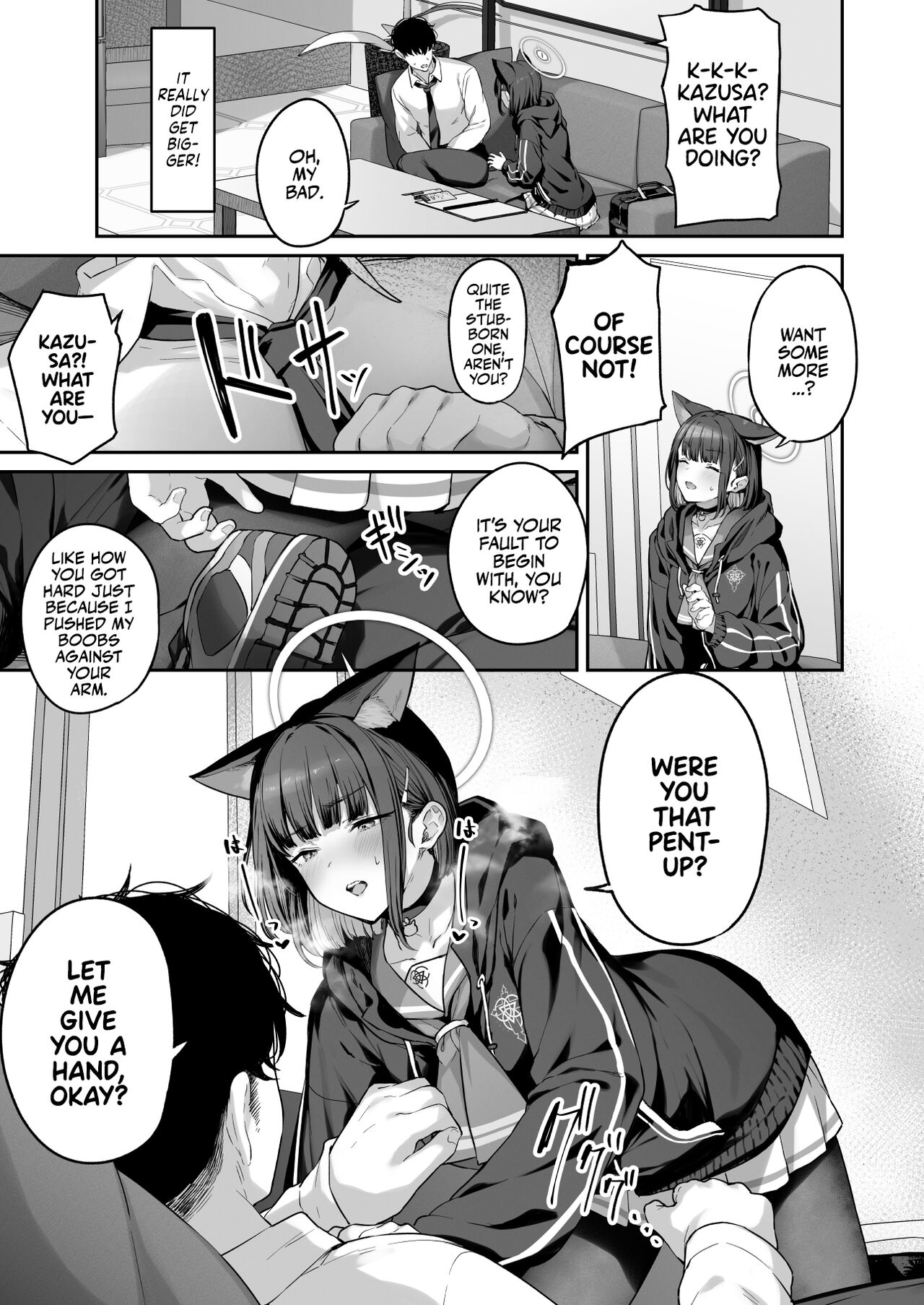 Kyouyama Kazusa Wants to Bang! page 7