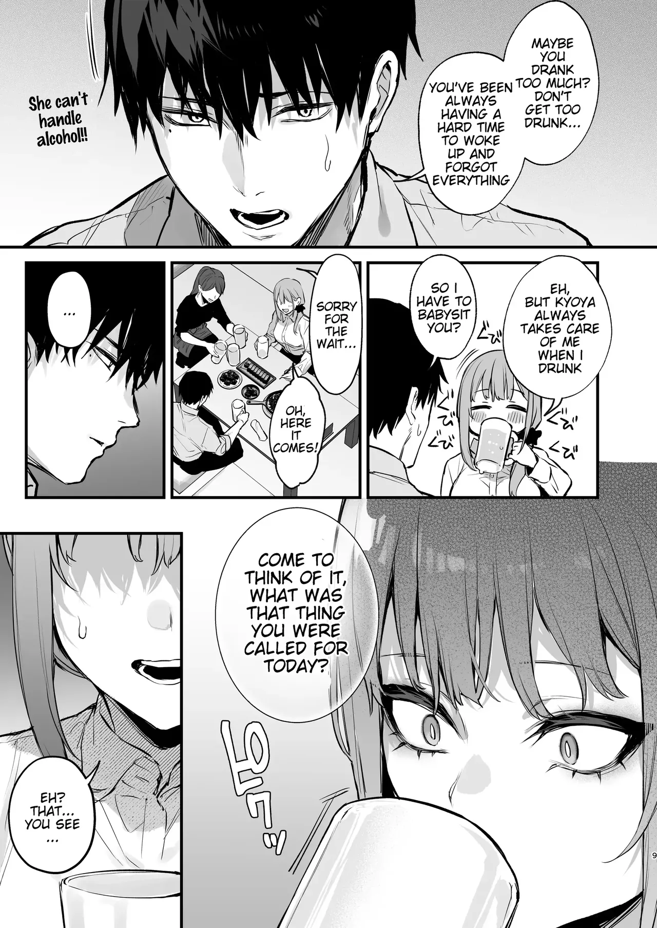 Kyoya, My Childhood Friend Rapes Me In My Dream... page 10