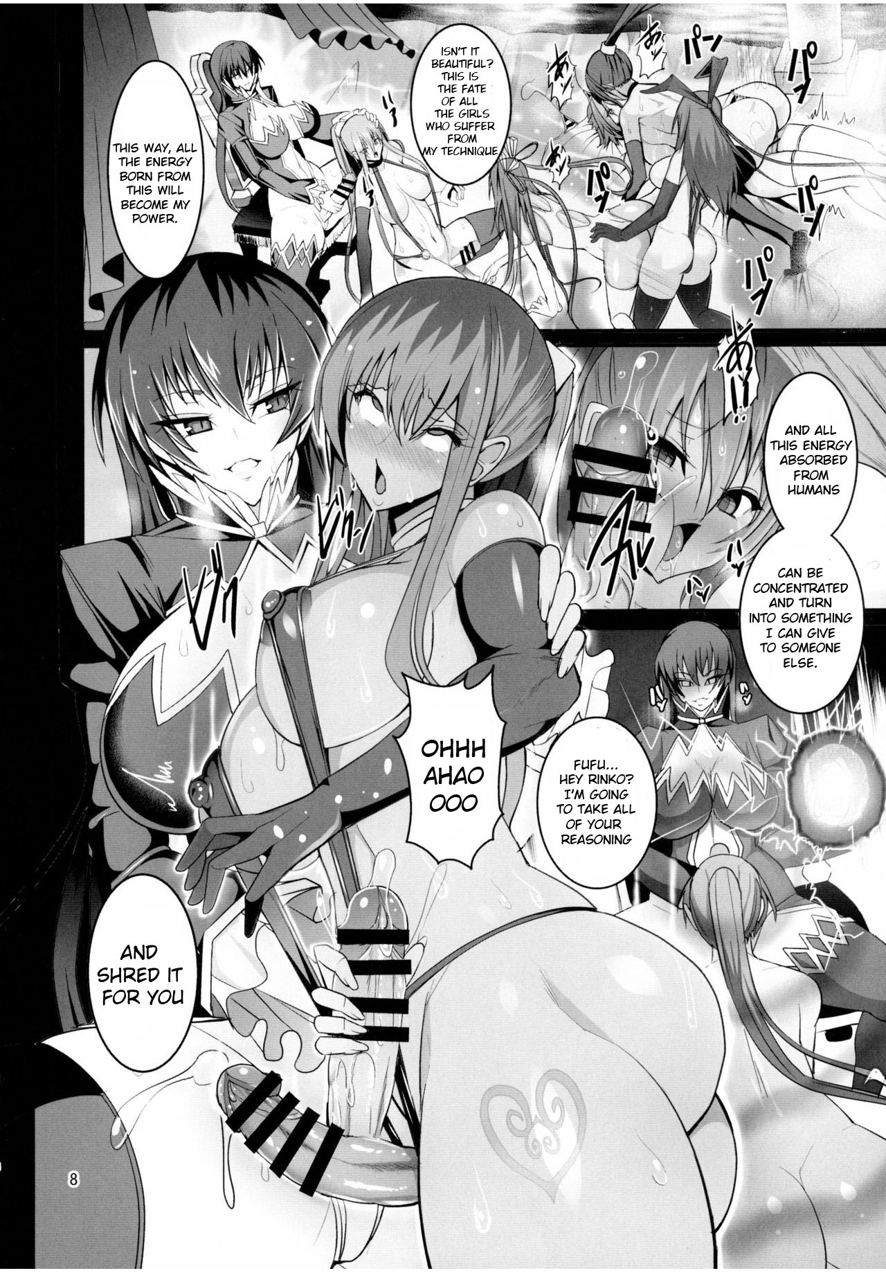 Kyuuketsuki Rinko -Kanin no Mesudorei Harem- page 10
