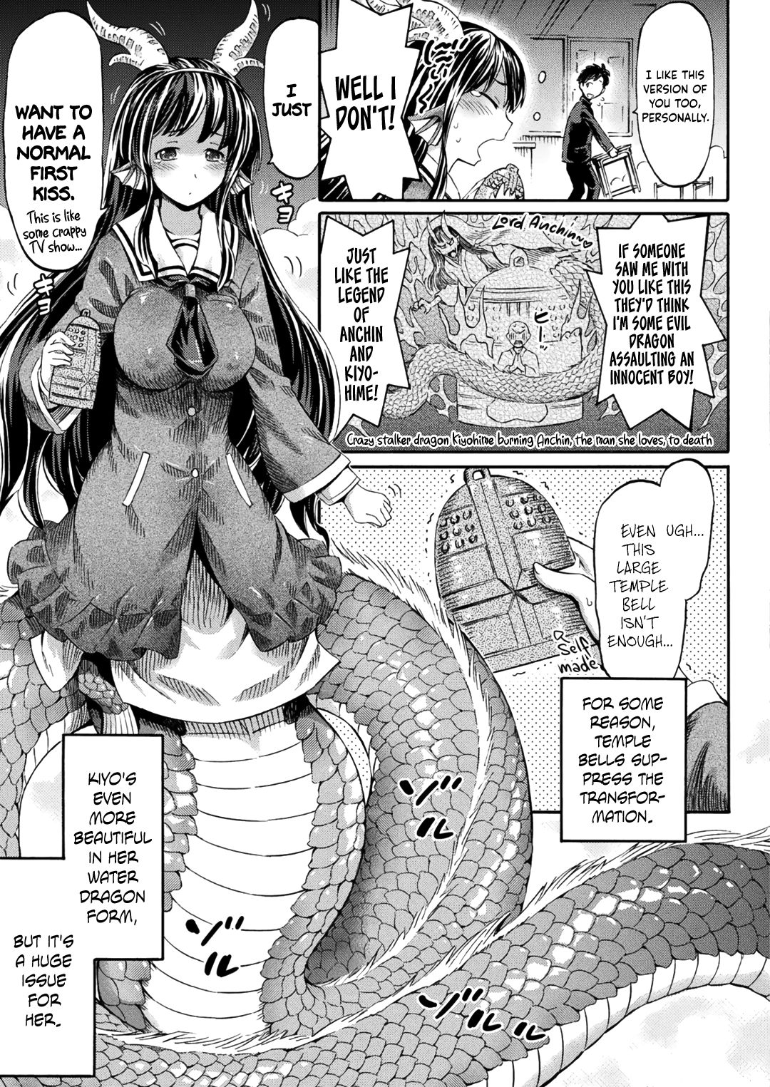 Lady Kiyohime Is My Girlfriend (COMIC Unreal 2018-06 Vol. 73) [English] =Dark Mac + Palaxius= page 3