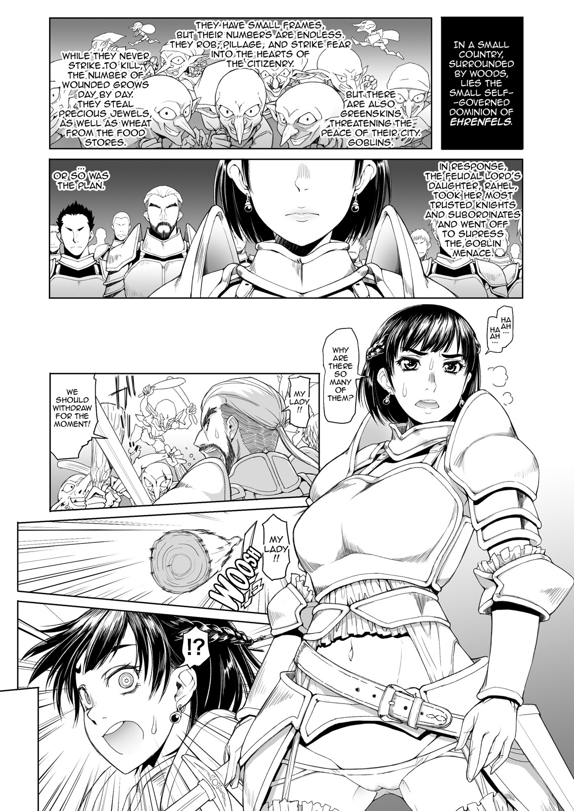 Lady Knight RAHEL and the March of Greenskins page 3