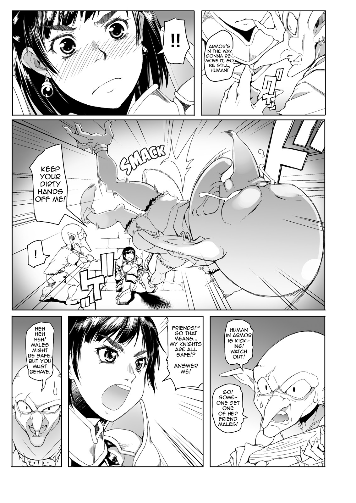 Lady Knight RAHEL and the March of Greenskins page 5