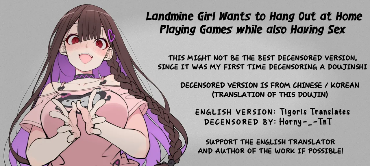 Landmine Girl Wants to Hang Out at Home Playing Games while also Having Sex page 40