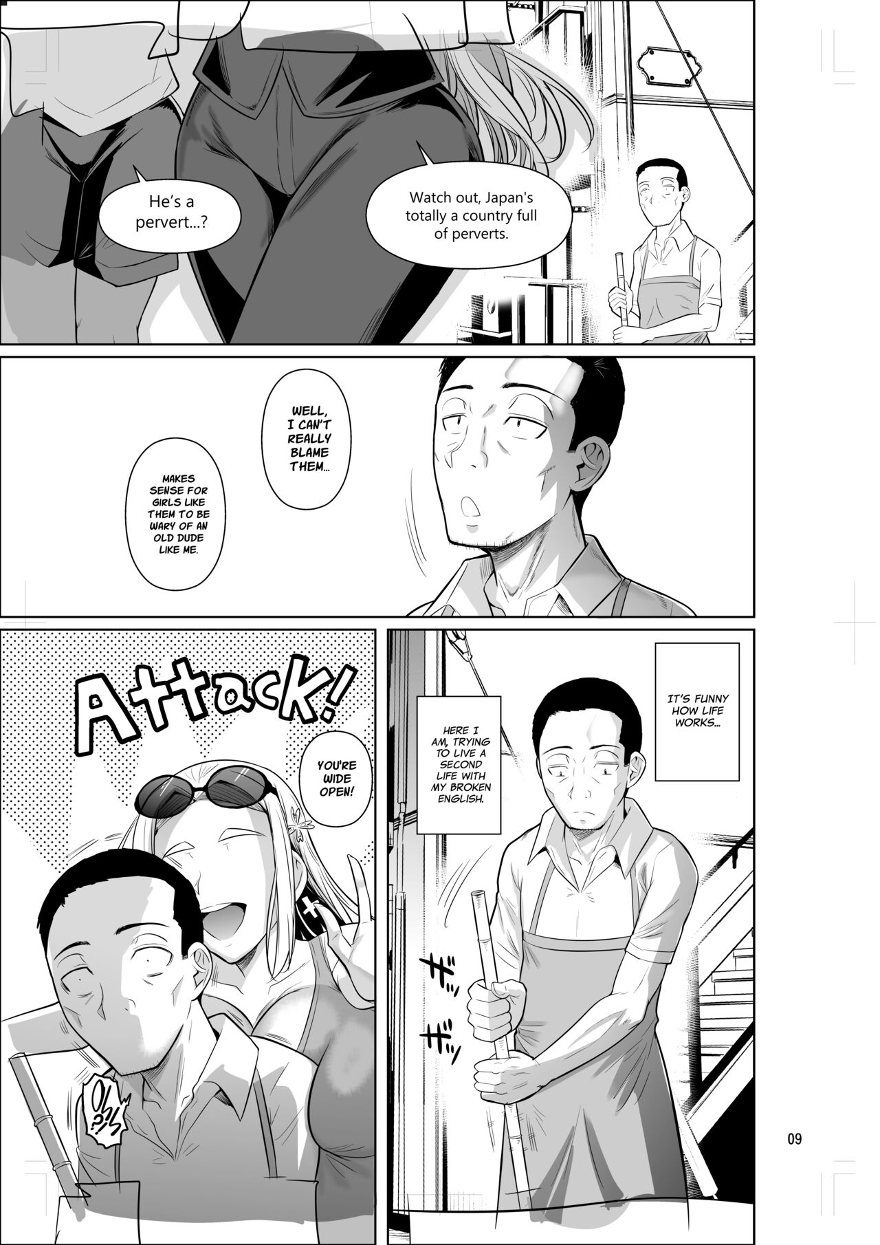 Lands a Job at a Foreign Student Dorm page 10