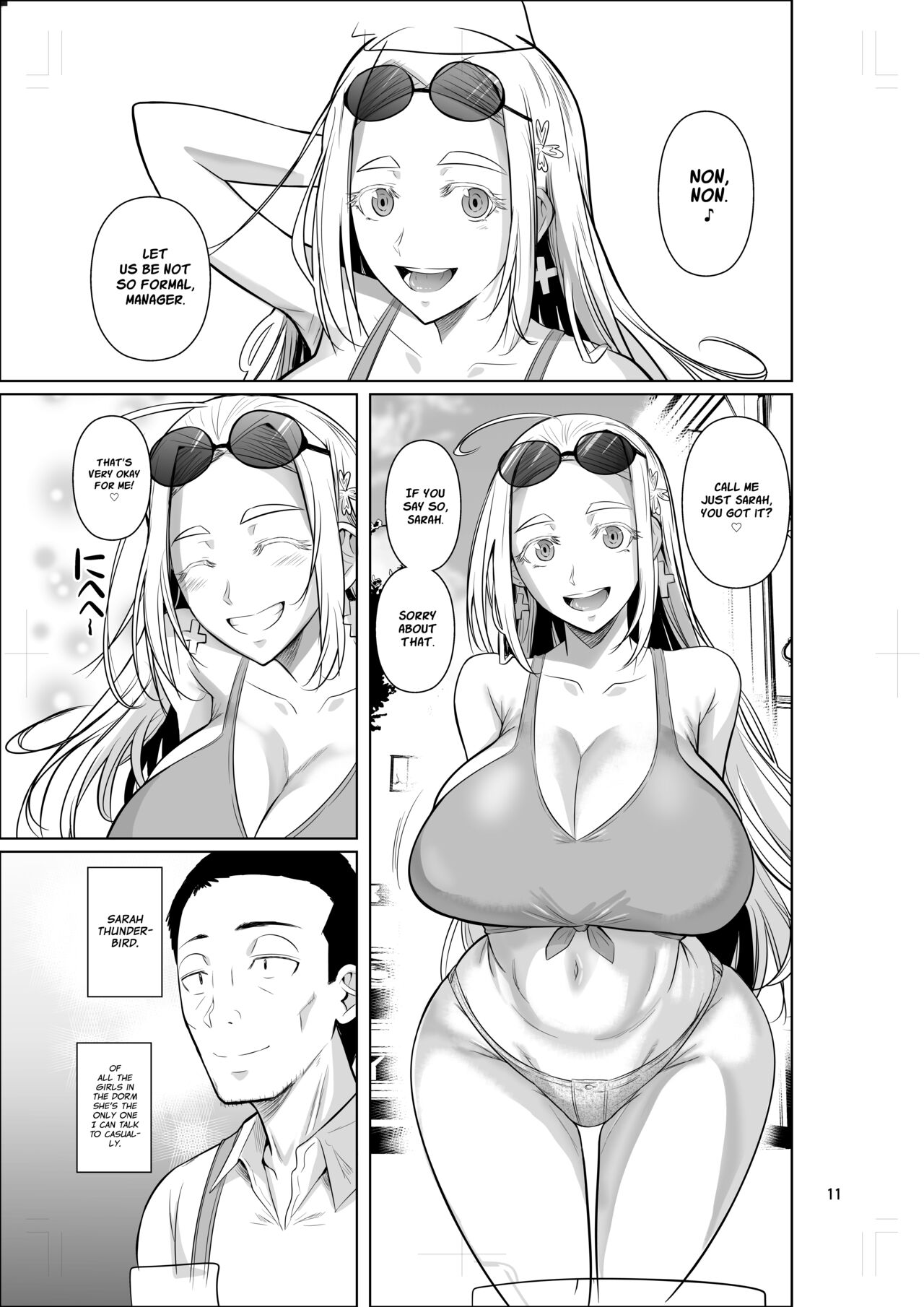 Lands a Job at a Foreign Student Dorm page 12