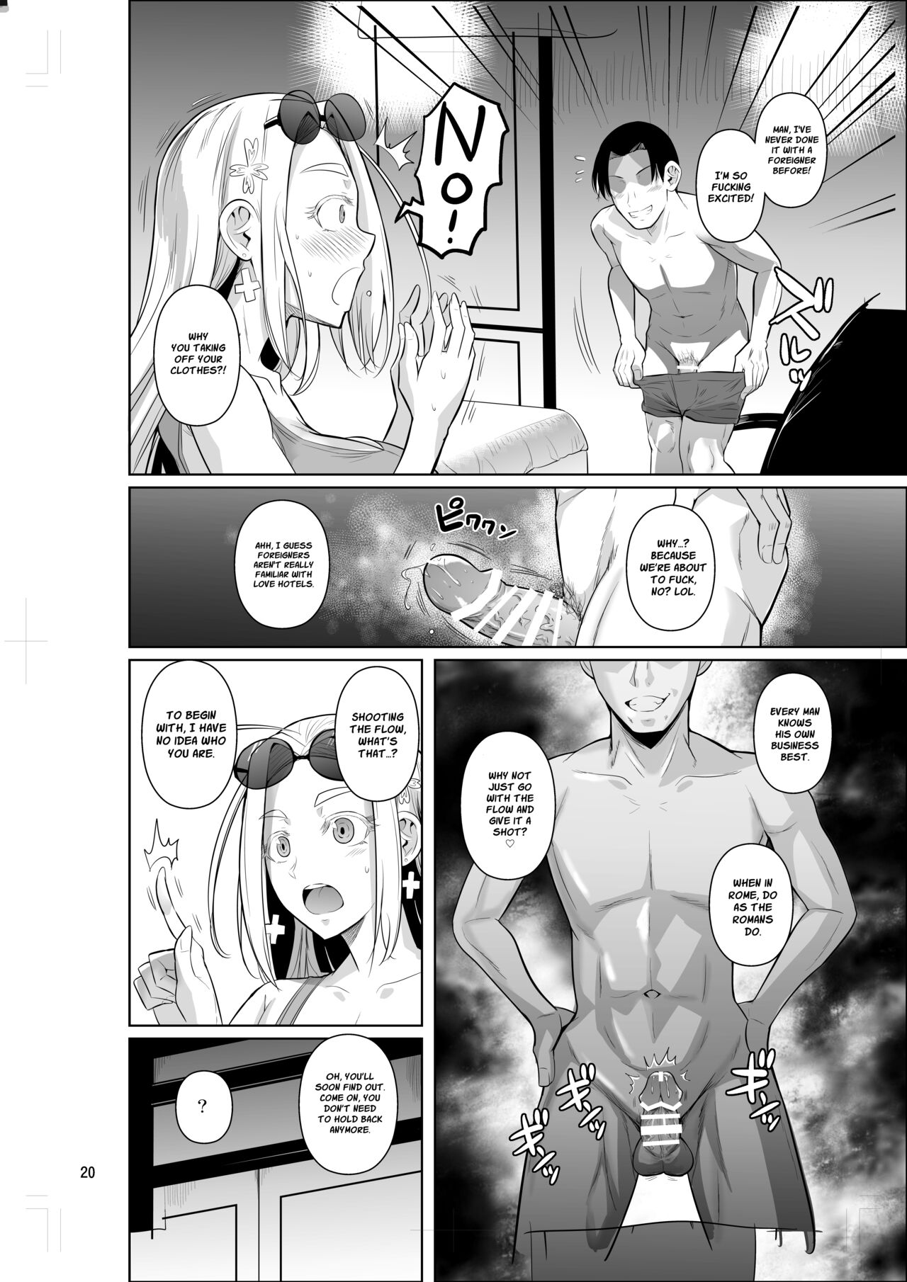 Lands a Job at a Foreign Student Dorm page 21
