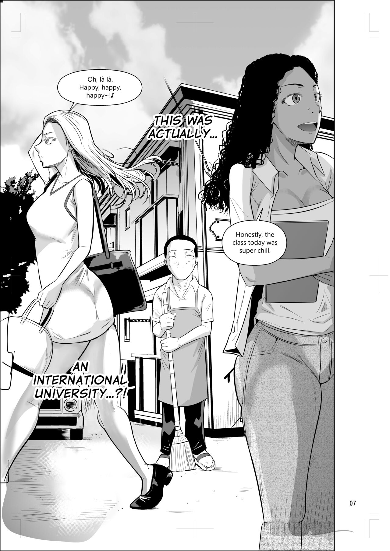 Lands a Job at a Foreign Student Dorm page 8