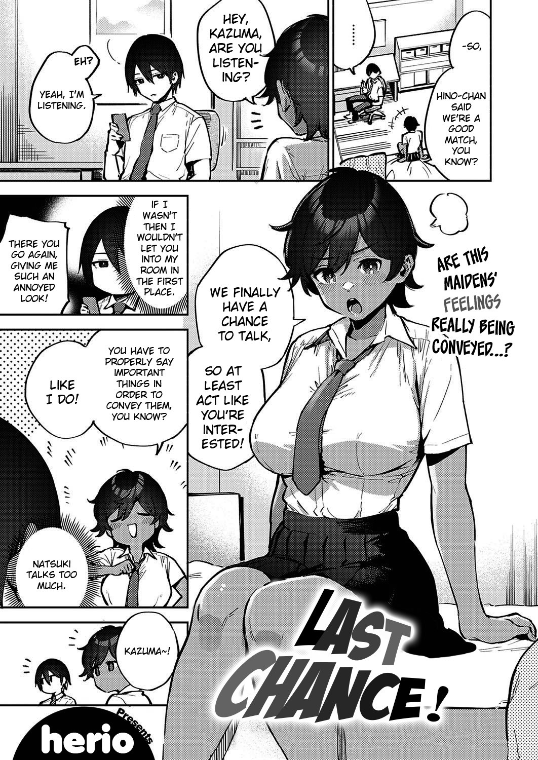 Last Chance page 1