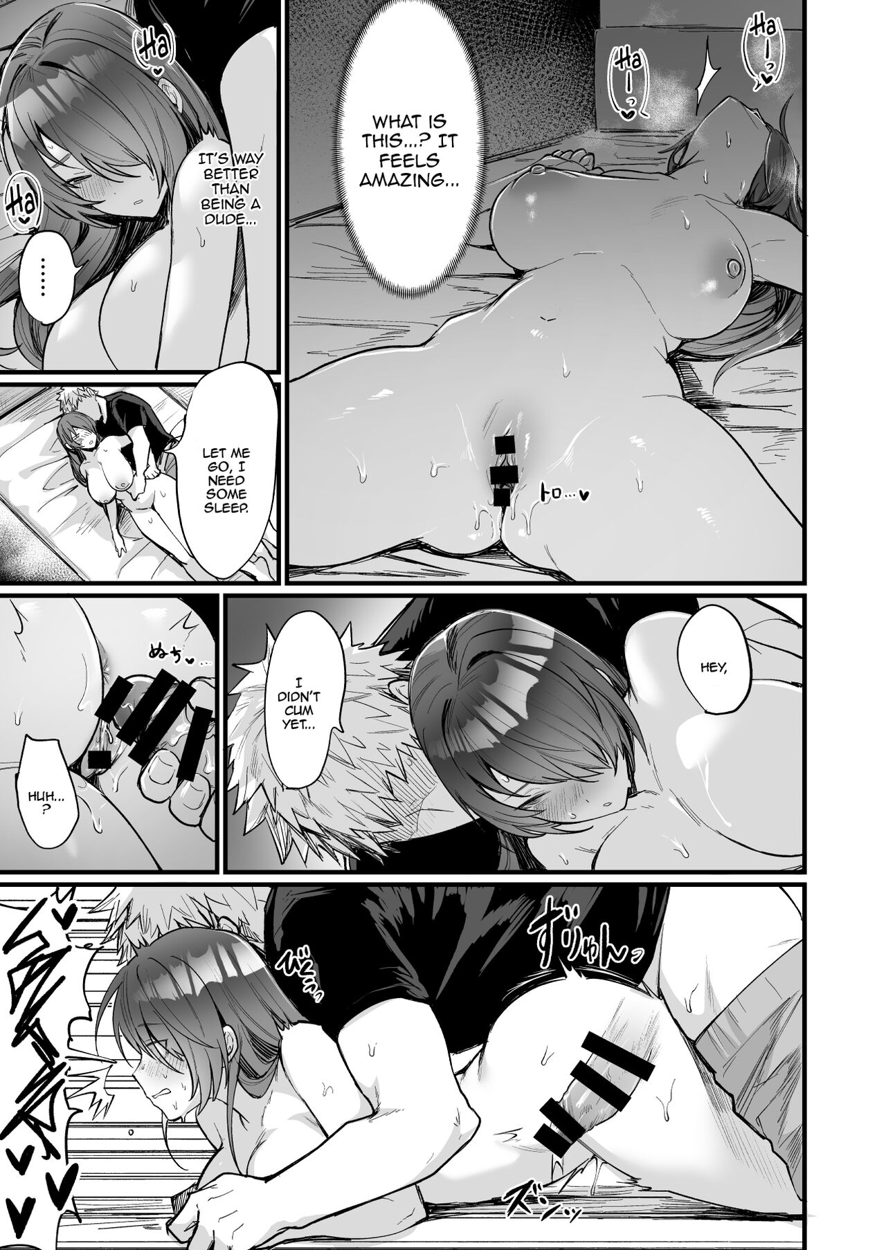 Late Night Panic After Turning Into A Girl page 17