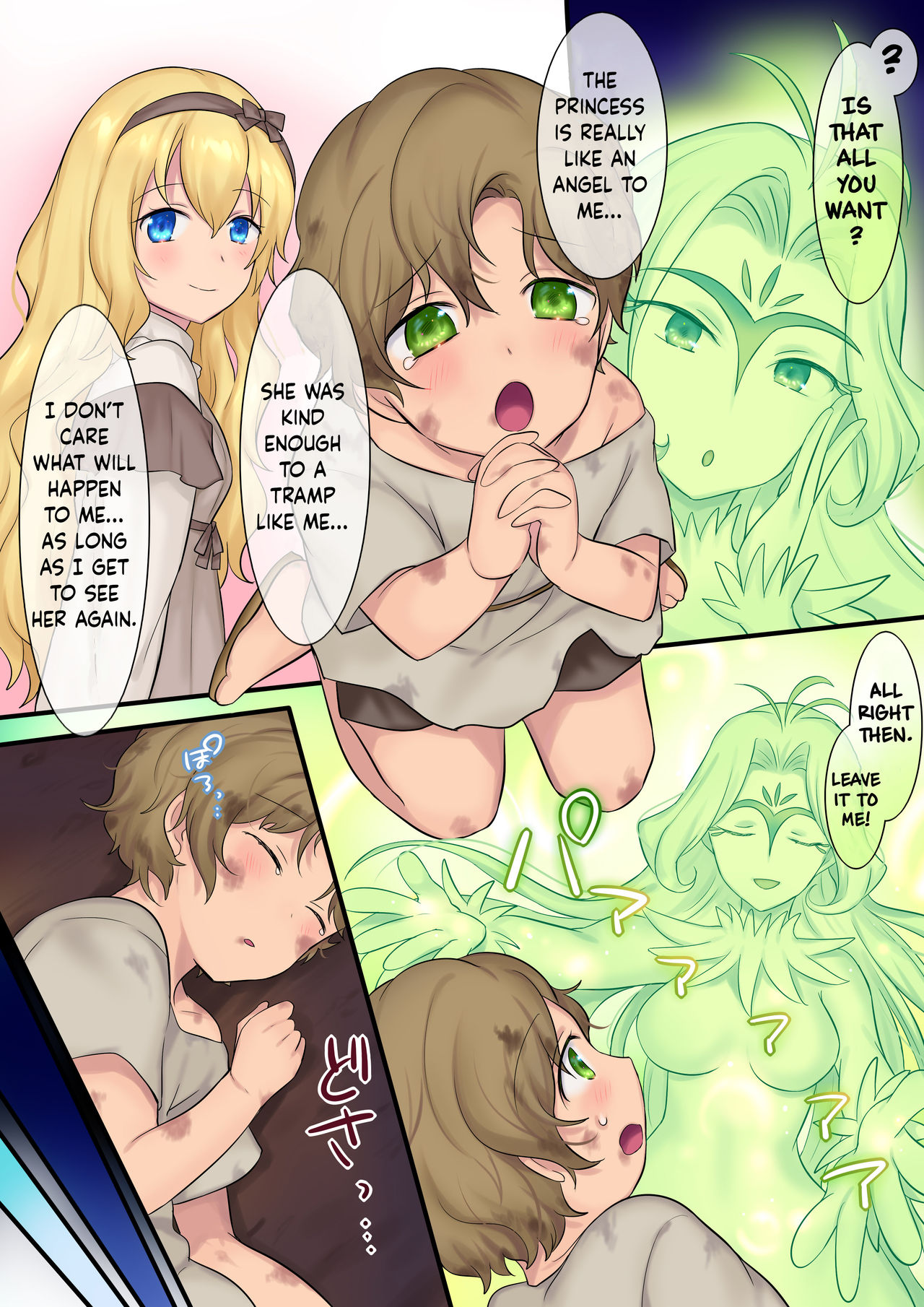Leave it to the fairy! Three genderbent fairy tales page 25