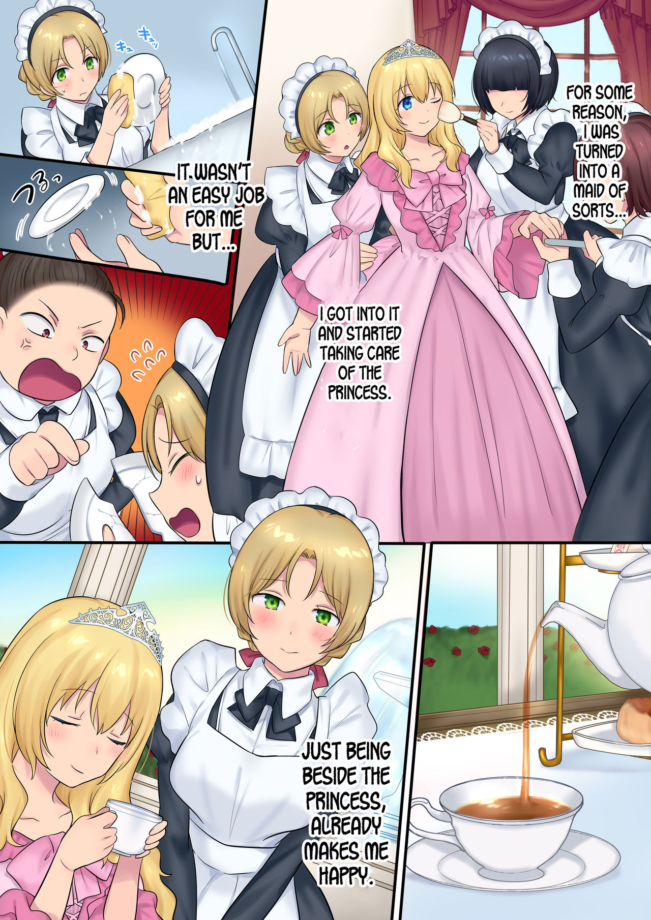 Leave it to the fairy! Three genderbent fairy tales page 33
