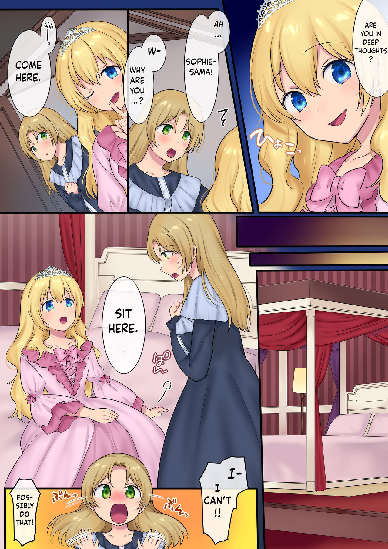 Leave it to the fairy! Three genderbent fairy tales page 35