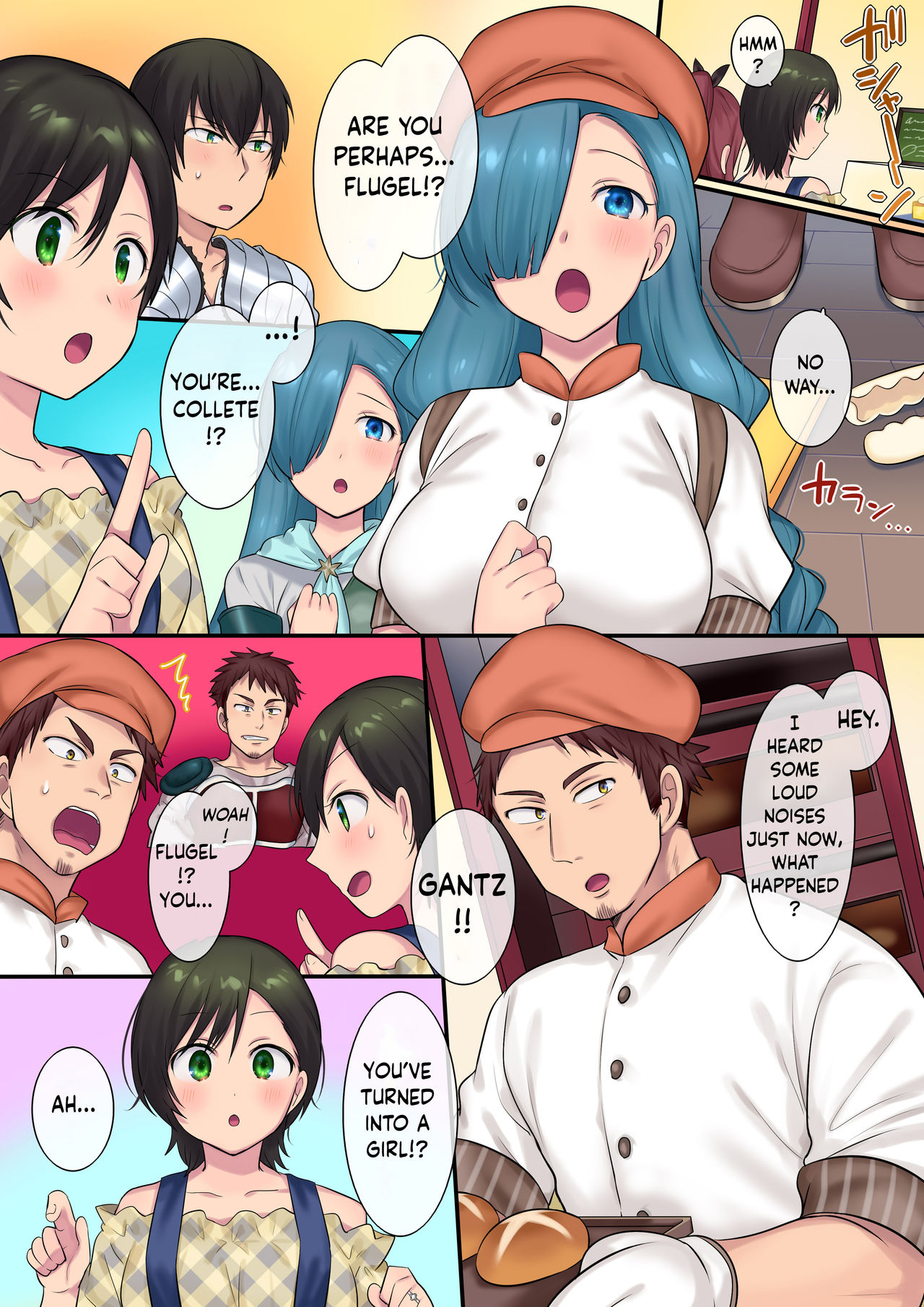 Leave it to the fairy! Three genderbent fairy tales page 45