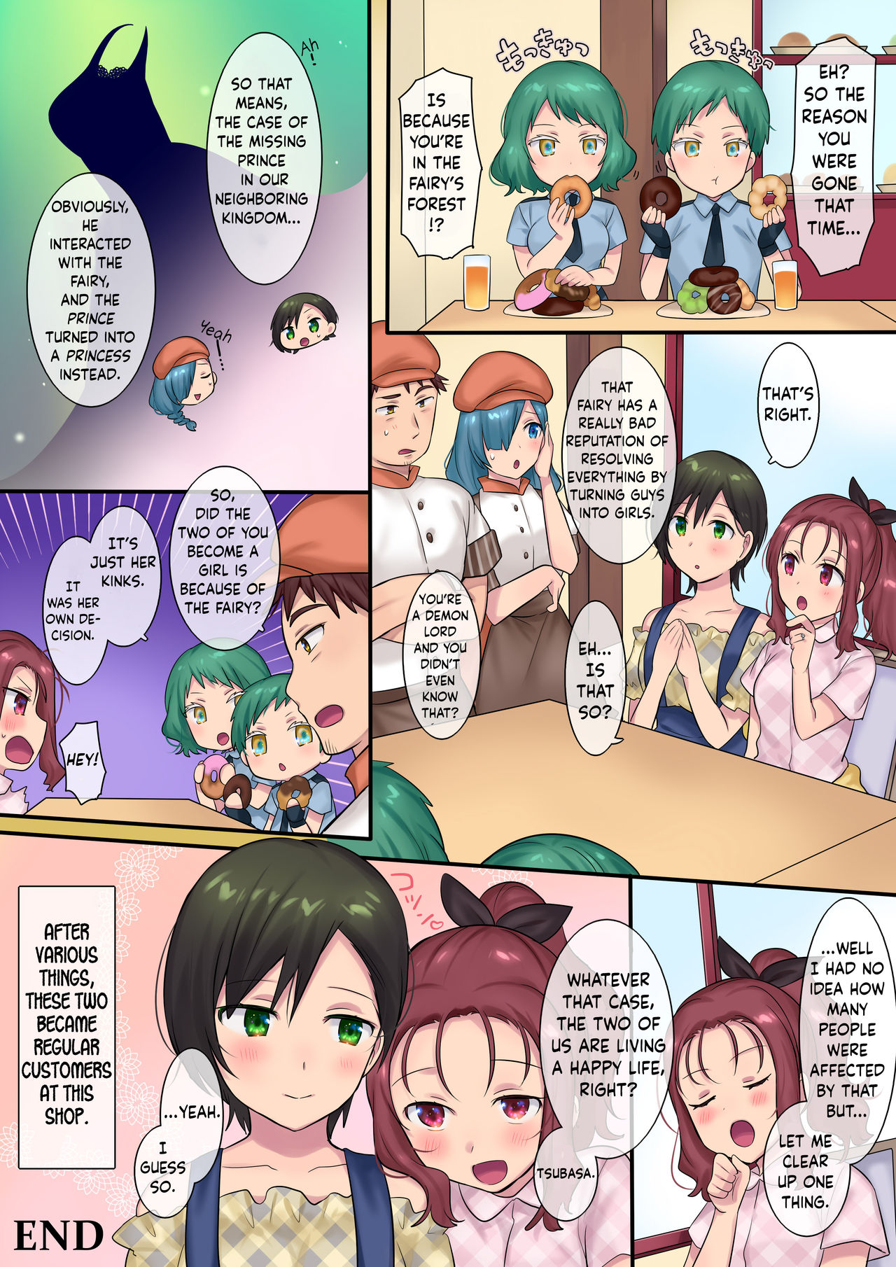 Leave it to the fairy! Three genderbent fairy tales page 49