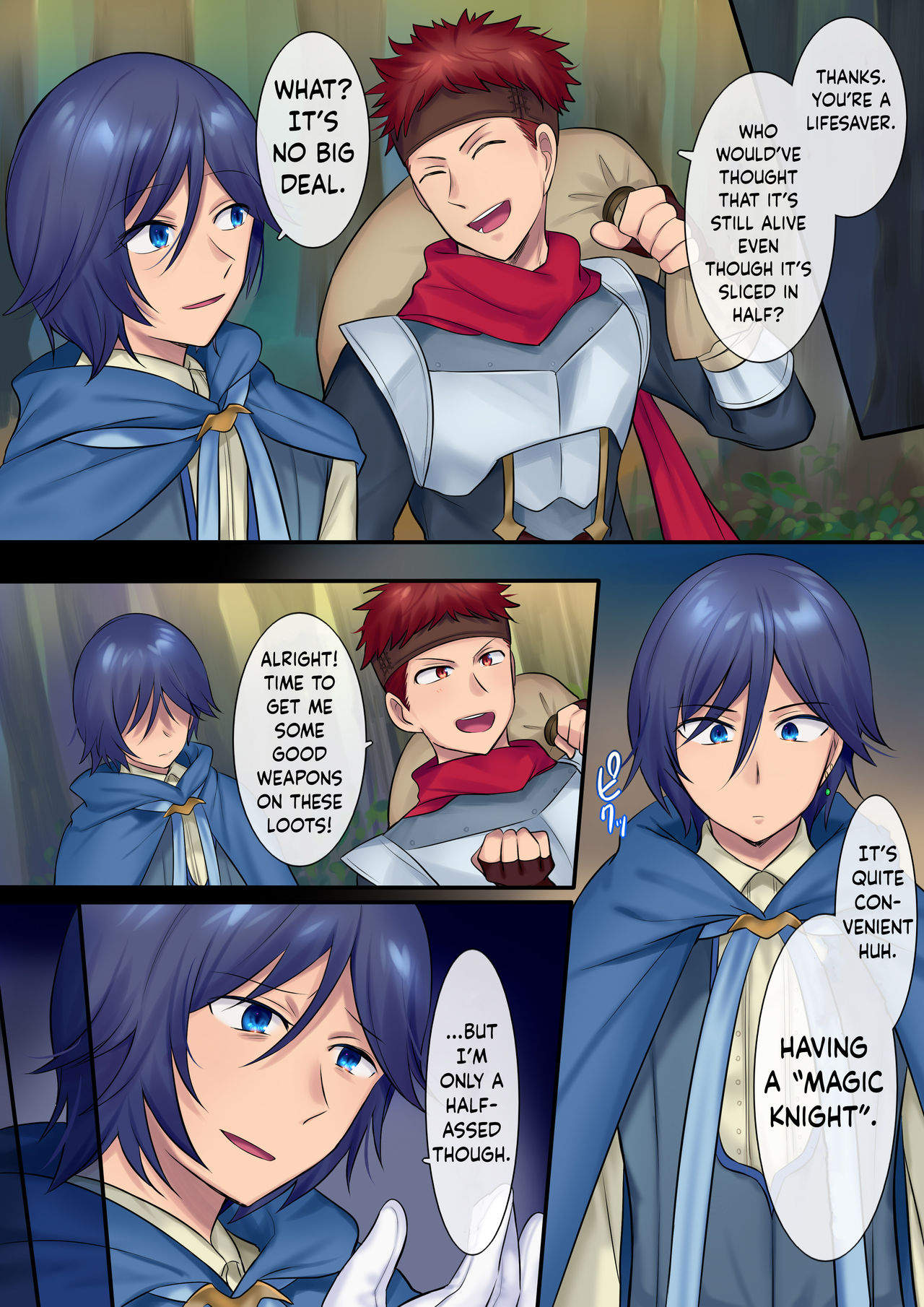 Leave it to the fairy! Three genderbent fairy tales page 5