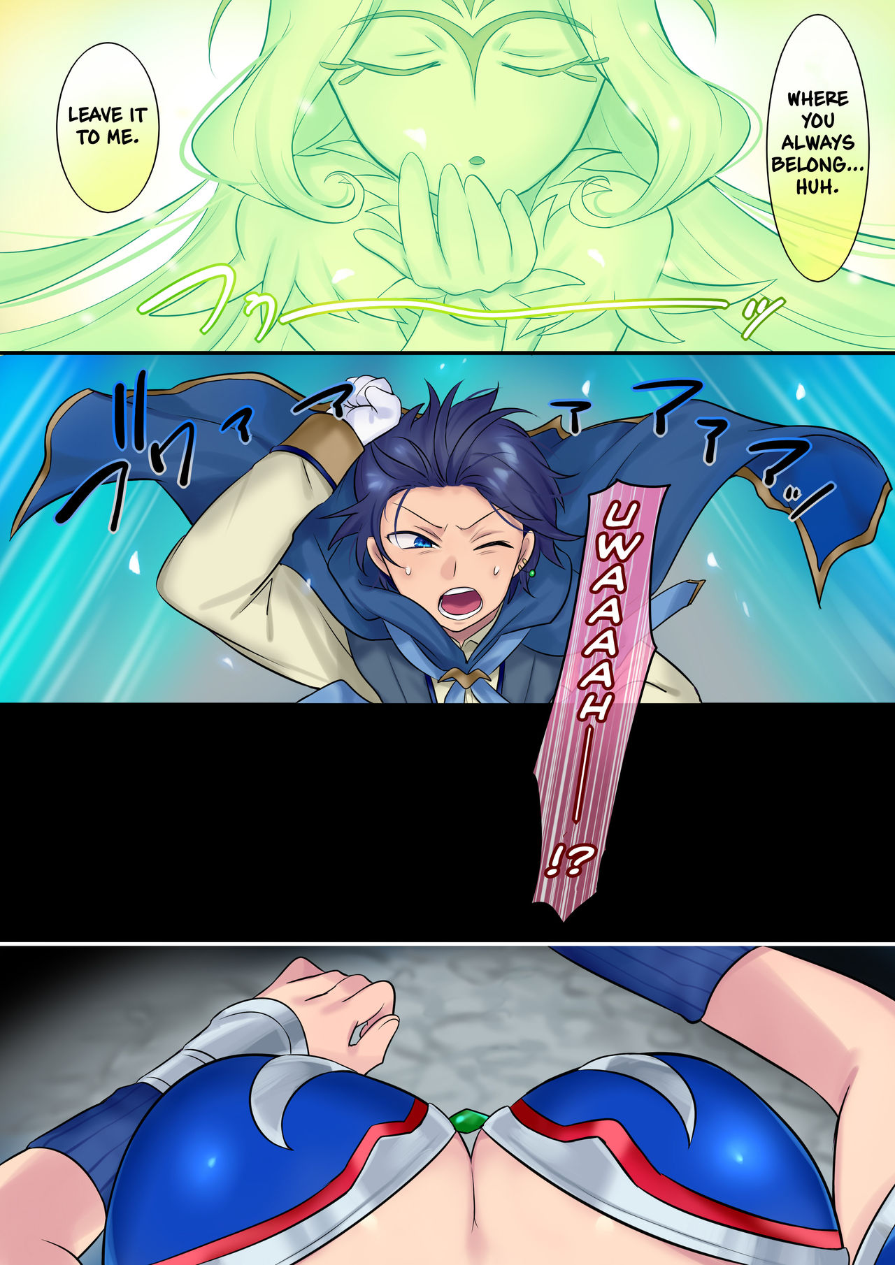 Leave it to the fairy! Three genderbent fairy tales page 8