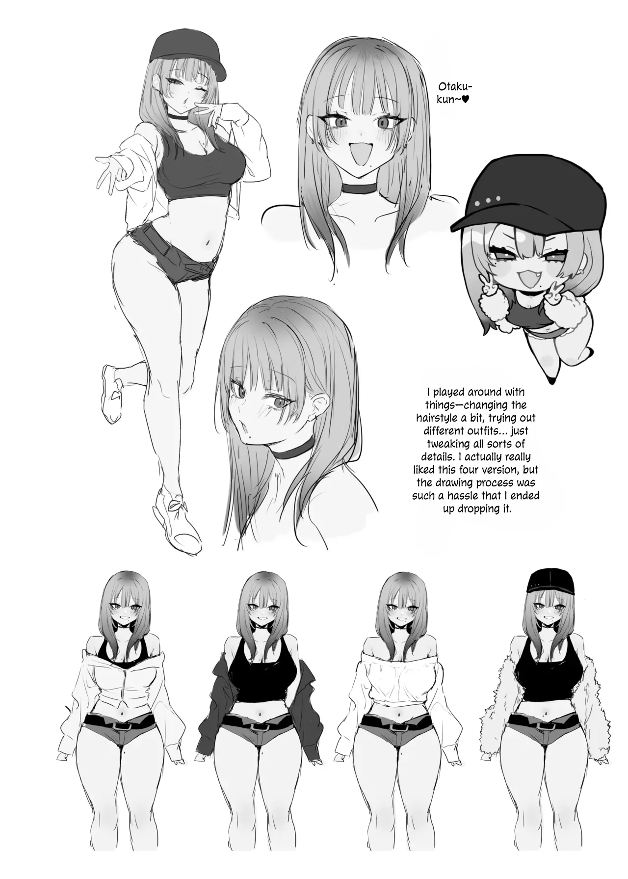 Let Me Stay For the Night, Otaku-kun page 79