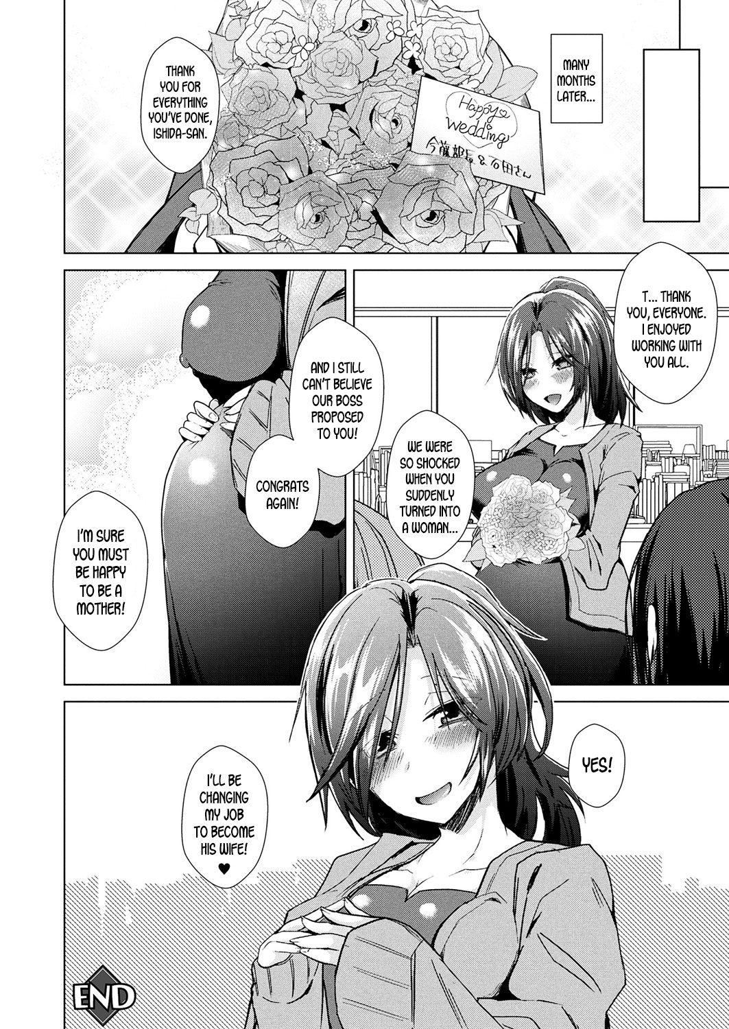 Let's Aim For It! Turn into a Woman, Get Married and Resign from Work! page 10