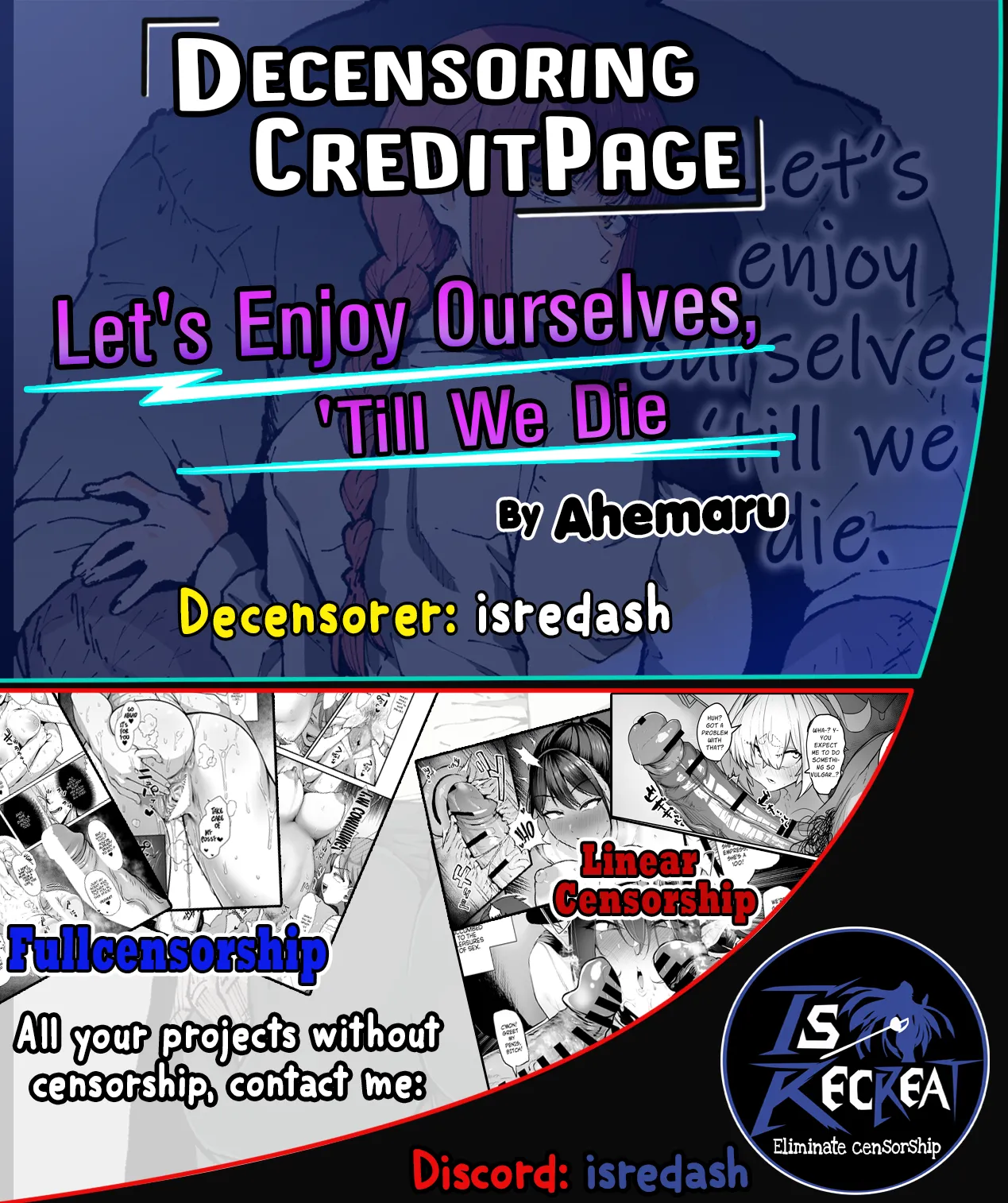 Let's Enjoy Ourselves, 'Till We Die. page 37