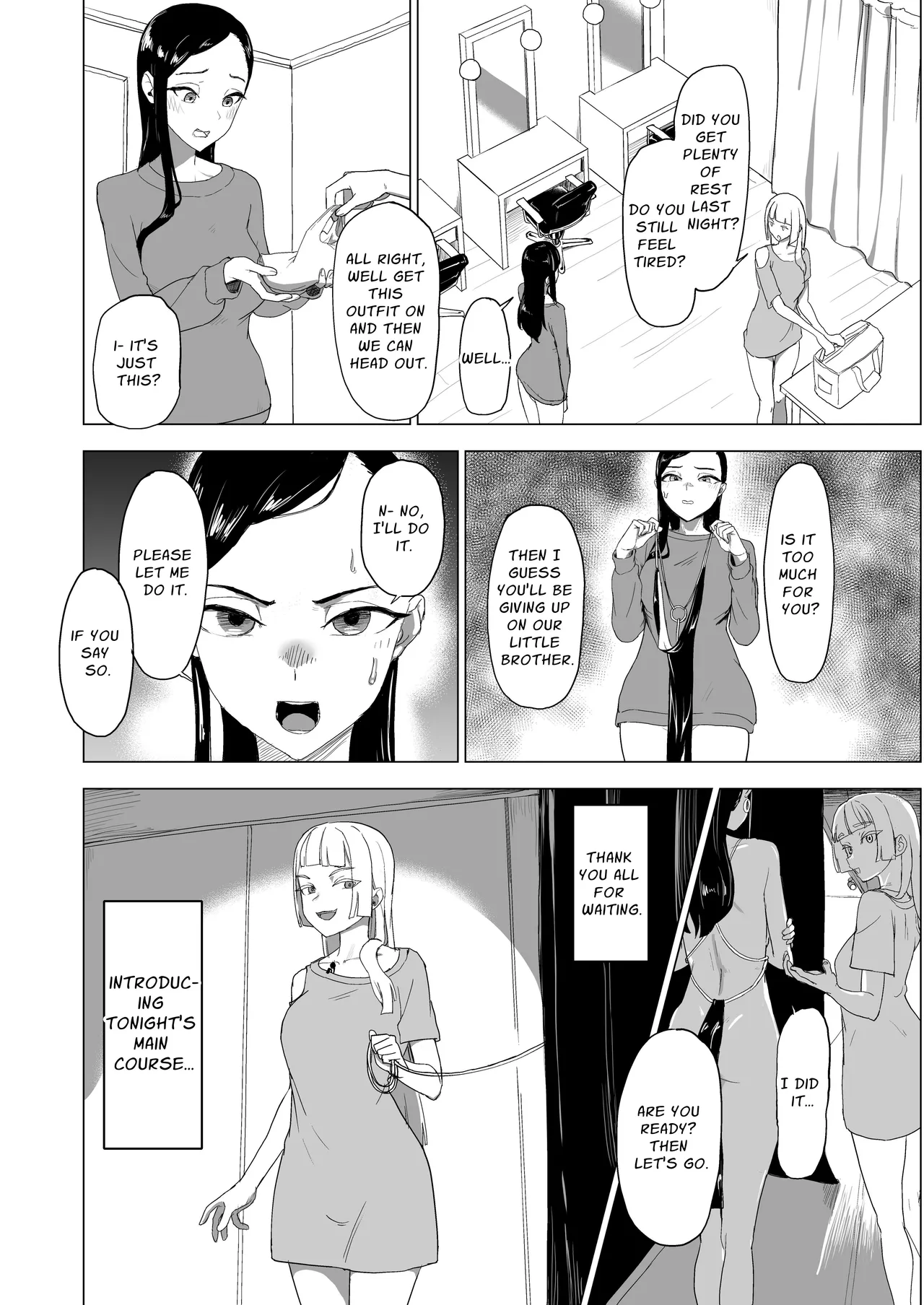 Let's Make Our Brother's Girlfriend Do Some Masochistic Play page 30