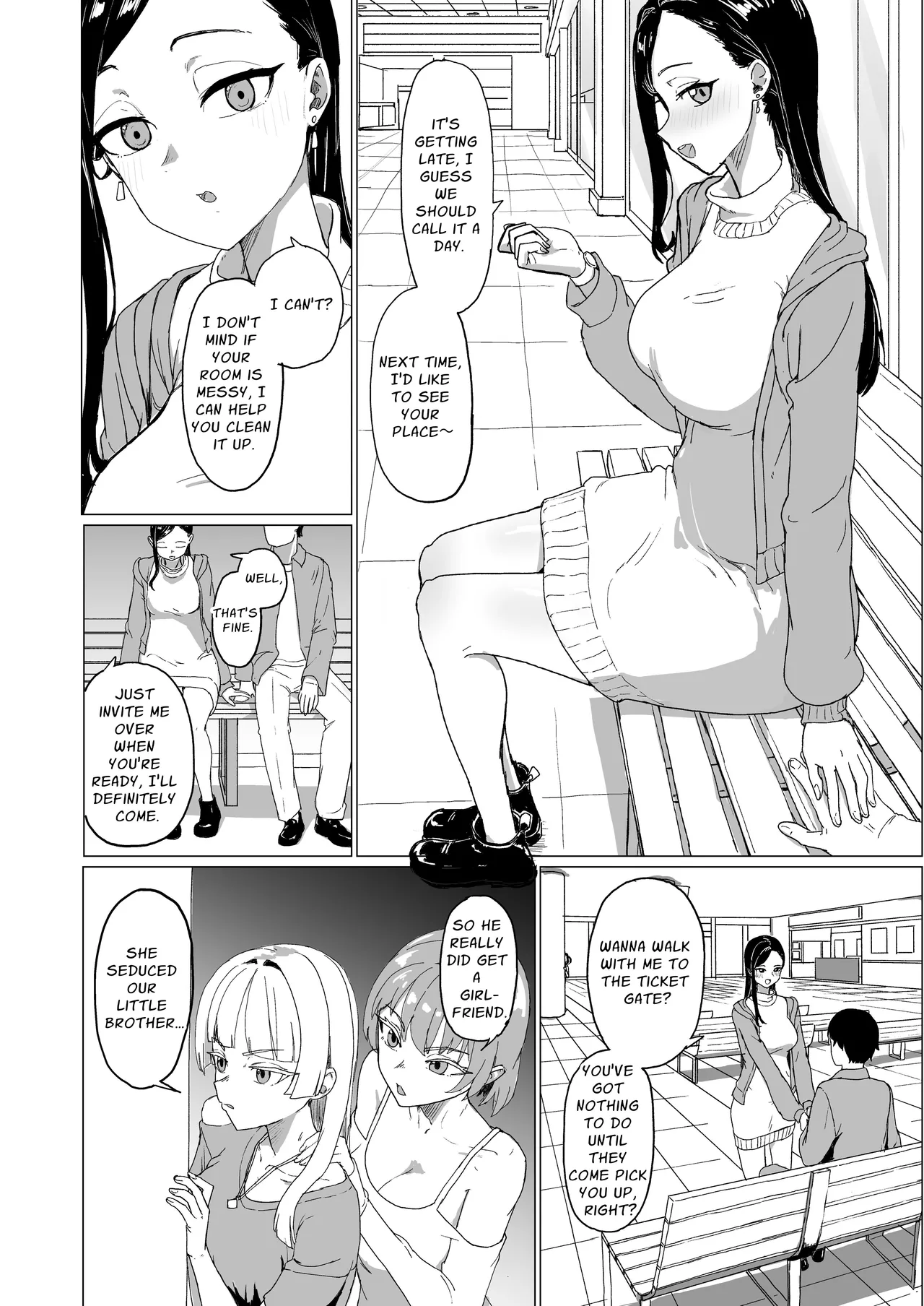 Let's Make Our Brother's Girlfriend Do Some Masochistic Play page 4