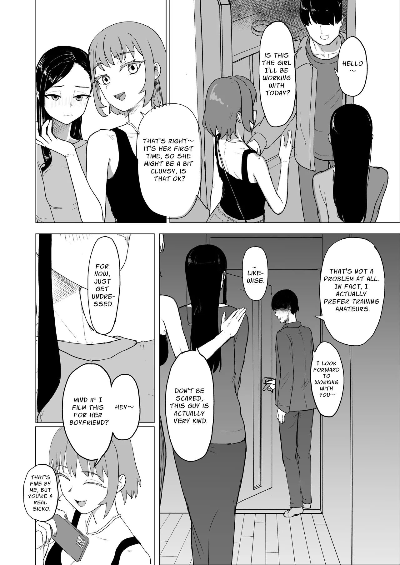 Let's Make Our Brother's Girlfriend Do Some Masochistic Play page 8