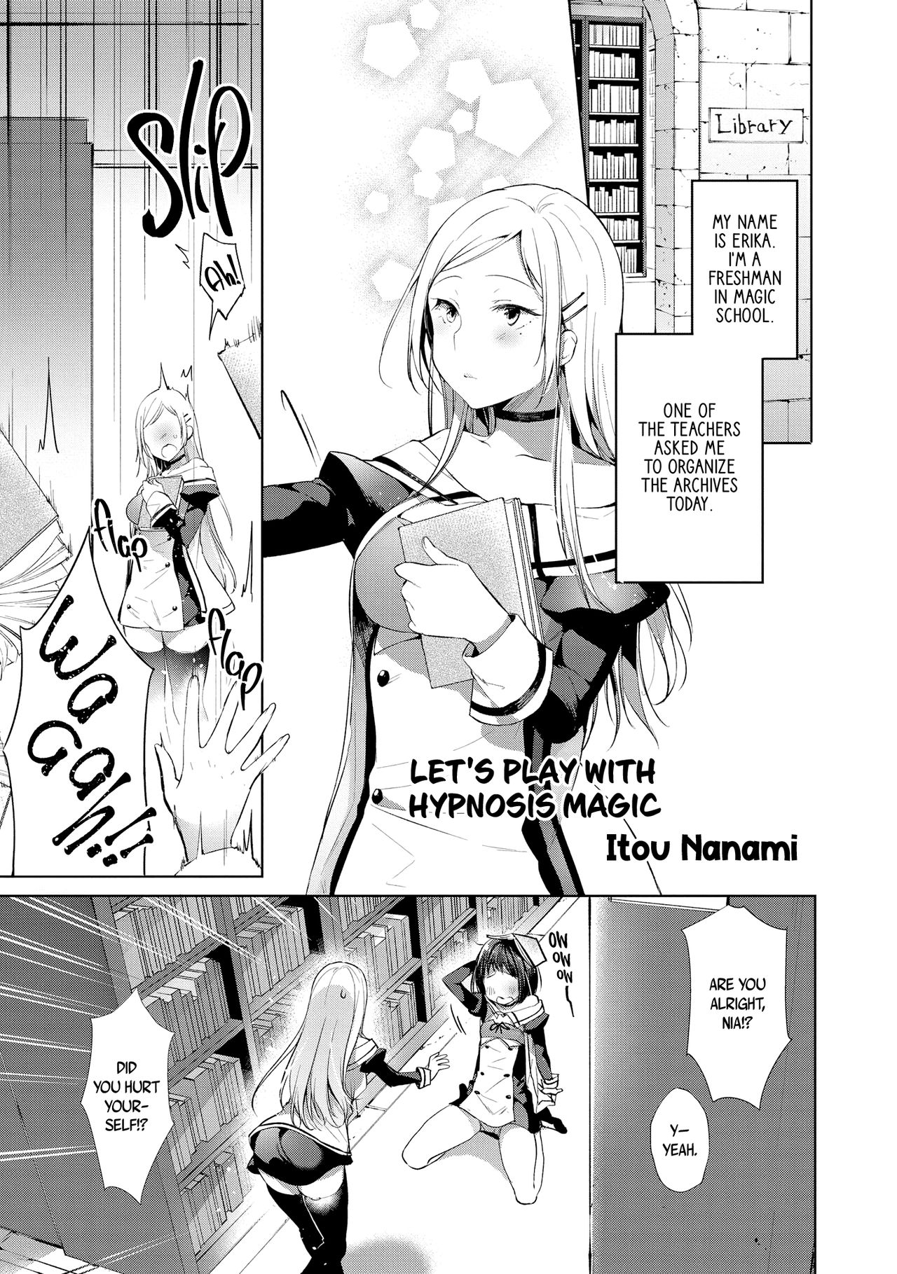 Let's Play with Hypnosis Magic page 1