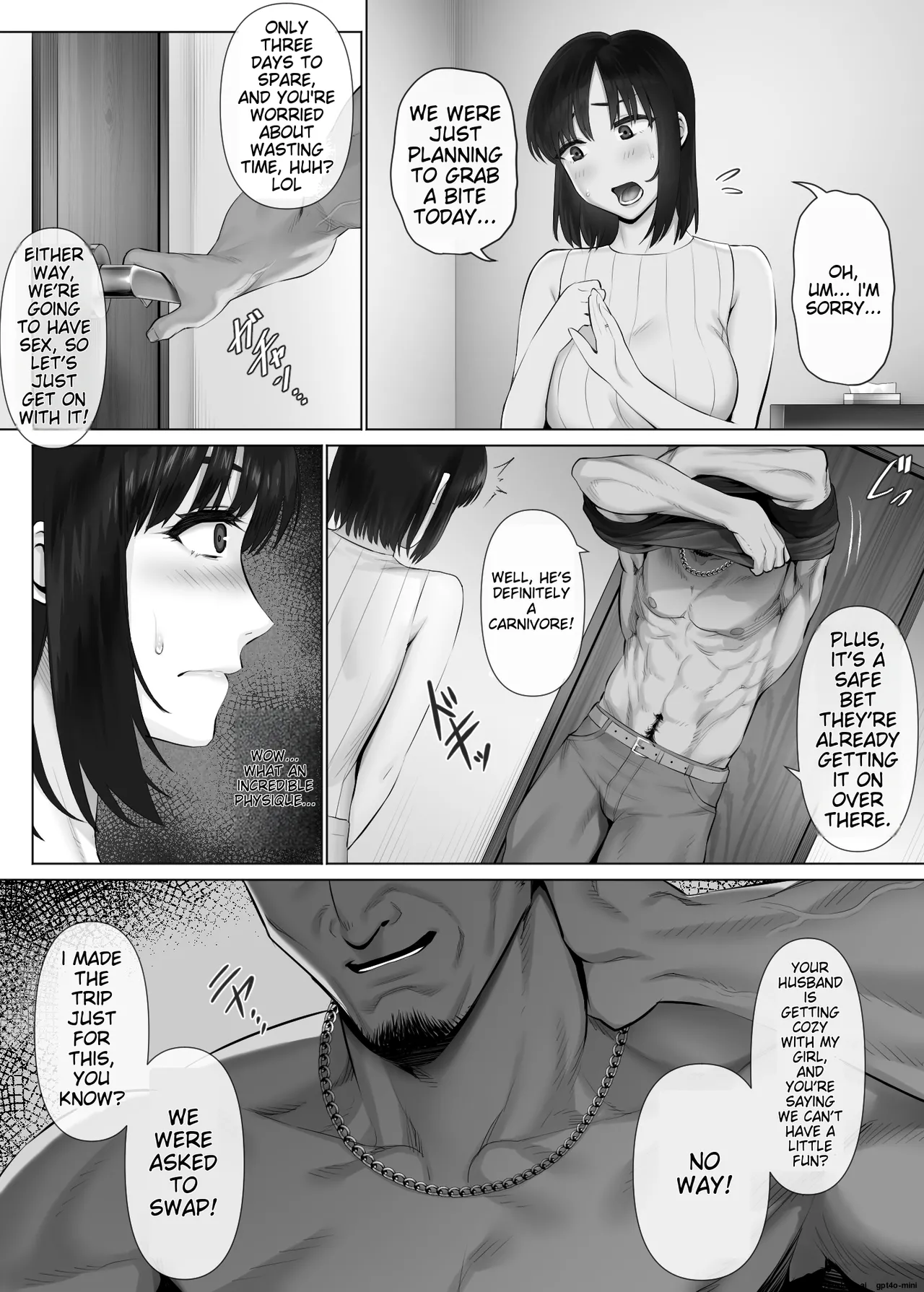 LeveChi na Swapping 2 ~Hatsu Zecchou de Iki Kuruu Tsuma Hen~ page 9