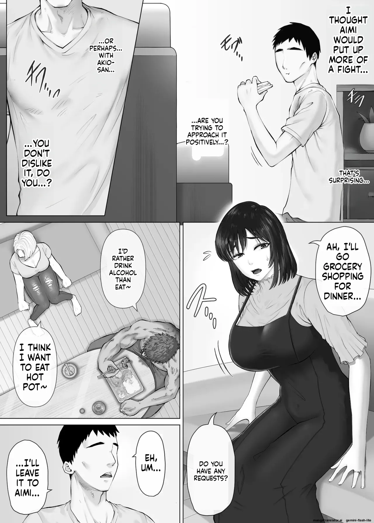 LeveChi na Swapping 3 ~Honrosareru Fuufu Hen~ page 23