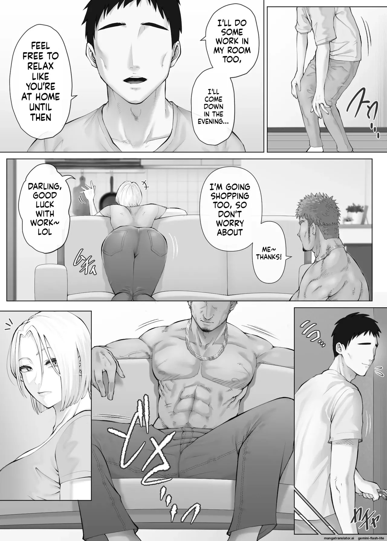 LeveChi na Swapping 3 ~Honrosareru Fuufu Hen~ page 25